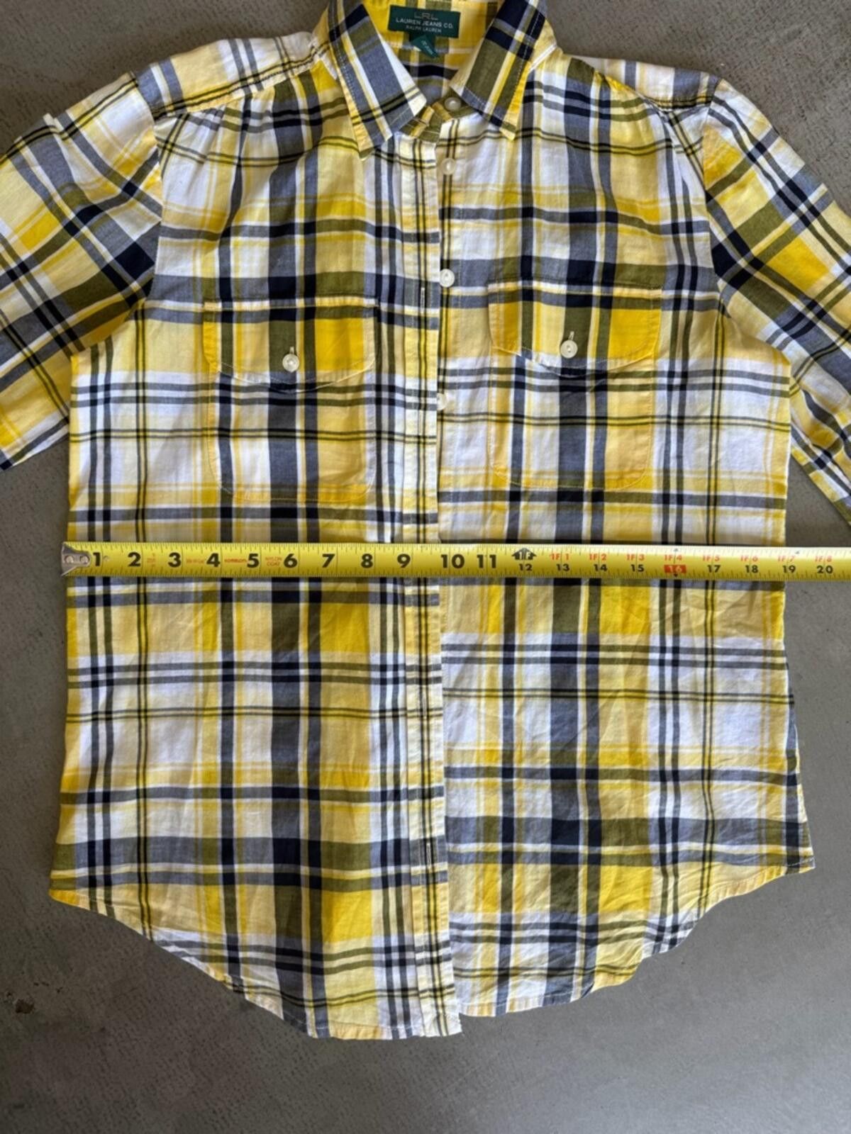 Lauren Ralph Lauren Lauren Ralph Lauren / Plaid Button Down Shirt Size S / US 4 / IT 40 - 6 Thumbnail