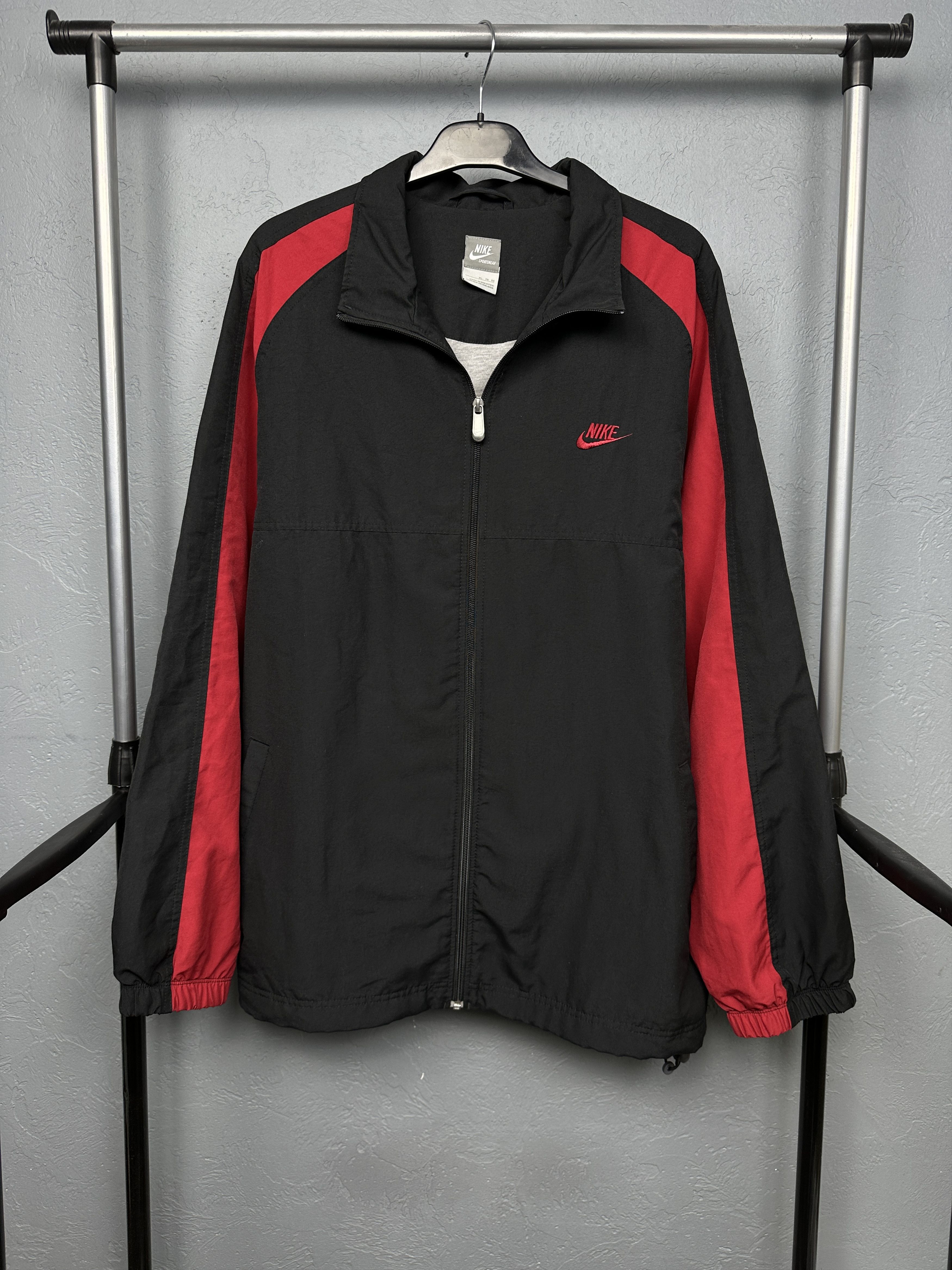 Nike Nike Vintage Mens Nylon Track Top Jacket Size US XL / EU 56 / 4 - 1 Thumbnail