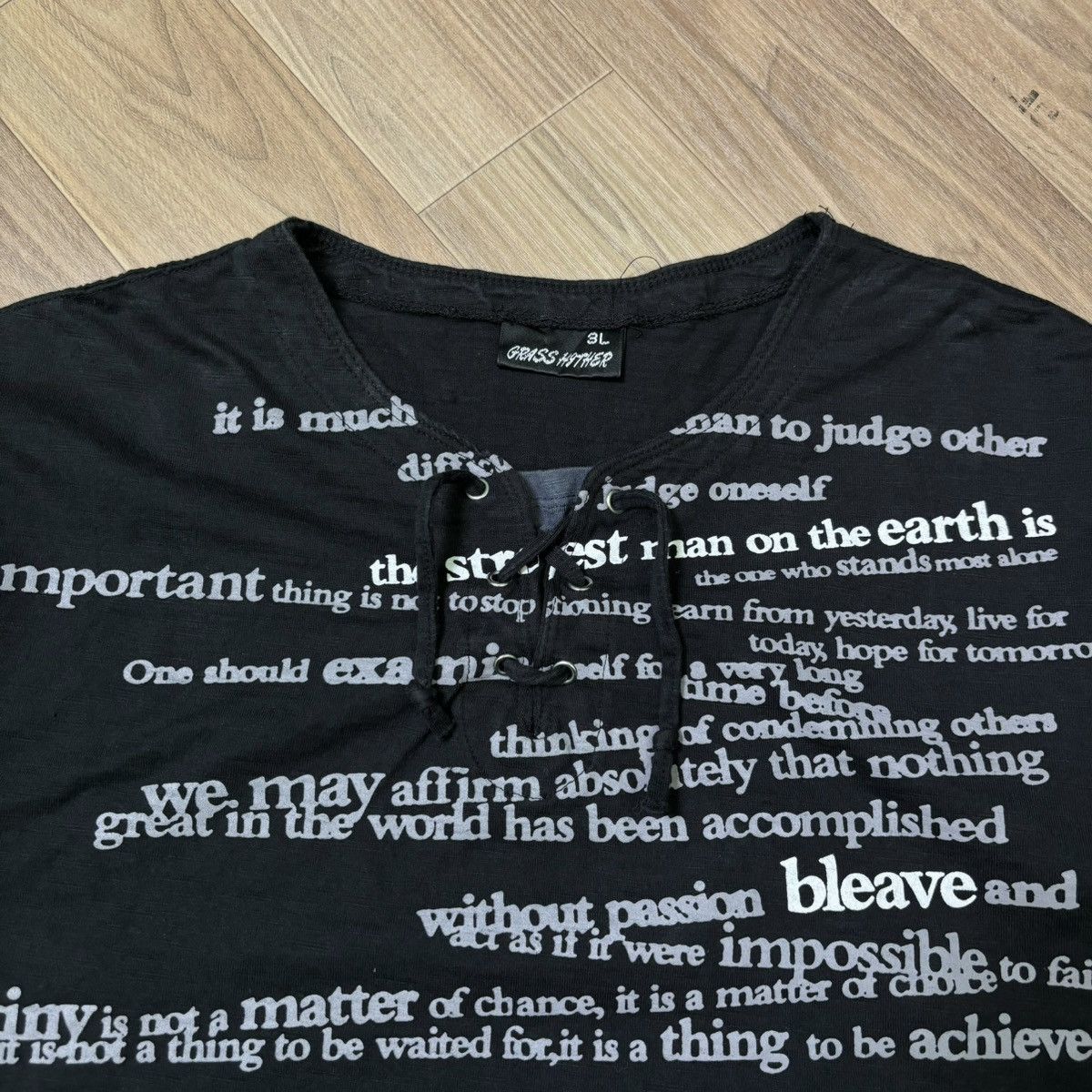 If Six Was Nine × Japanese Brand × Le Grande Bleu (L.G.B.) Japanese gothic Poem ifsixwas nine LGB style Size US L / EU 52-54 / 3 - 4 Thumbnail
