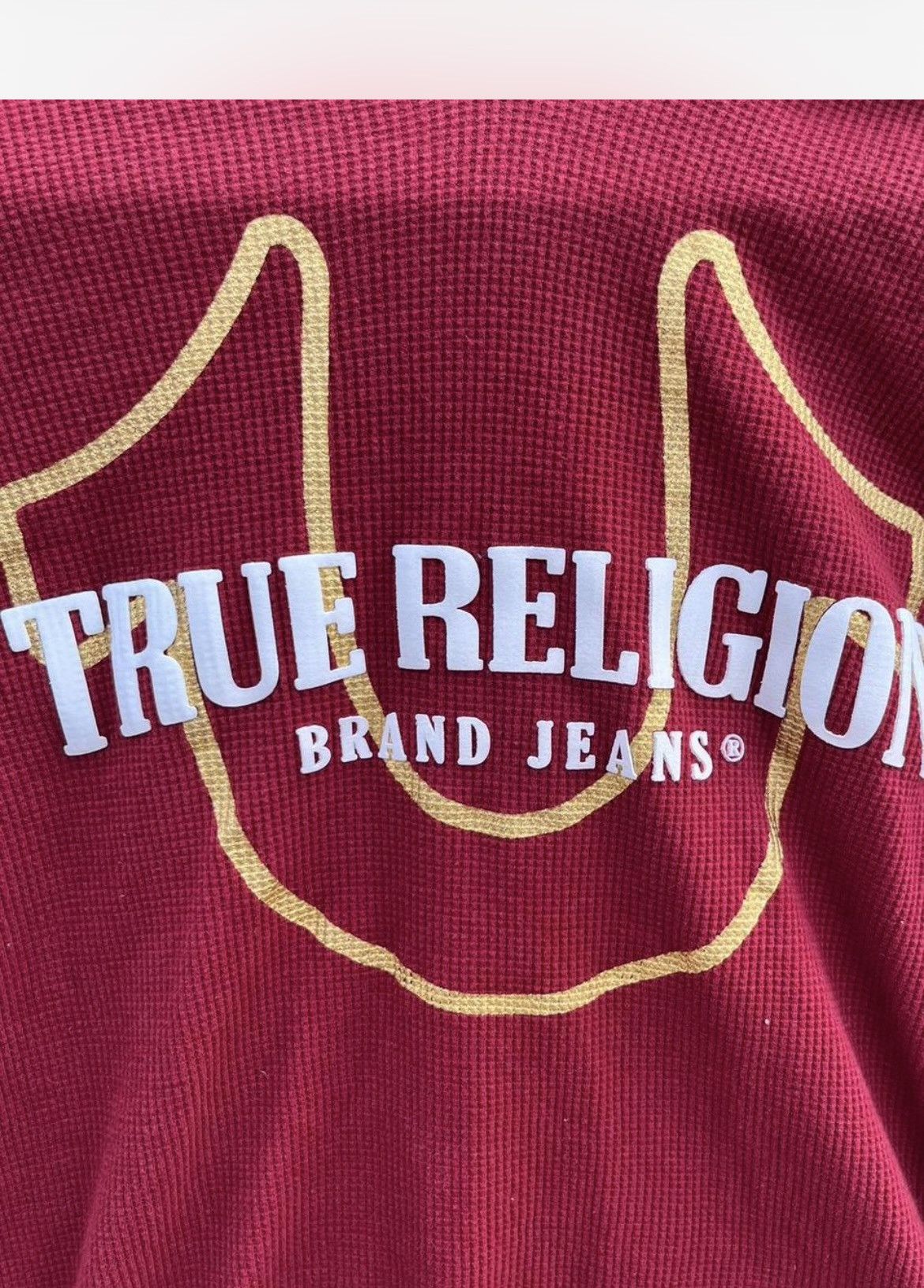 True Religion True Religion red long sleeve thermal shirt Size XL Size US XL / EU 56 / 4 - 5 Thumbnail