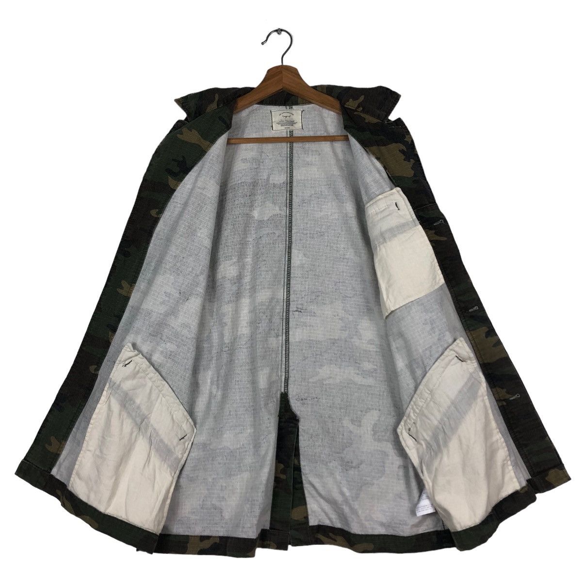 Hysteric Glamour 🔥Vintage Camo Button Jacket Ungrid Japan Made Size US M / EU 48-50 / 2 - 13 Thumbnail