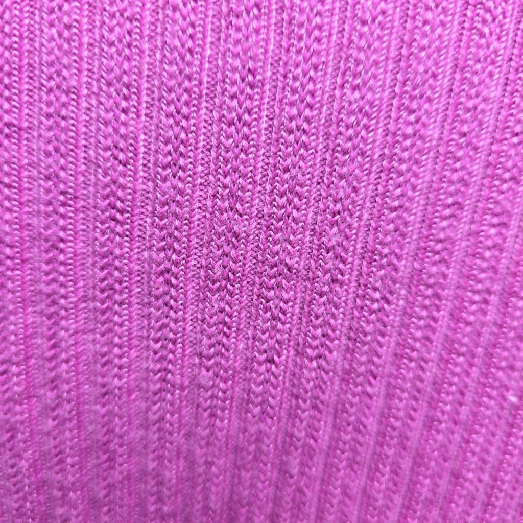 Liz Claiborne Women's Liz Claiborne Petite Pink Ribbed Crew Neck Sweater Size L / US 10 / IT 46 - 5 Thumbnail