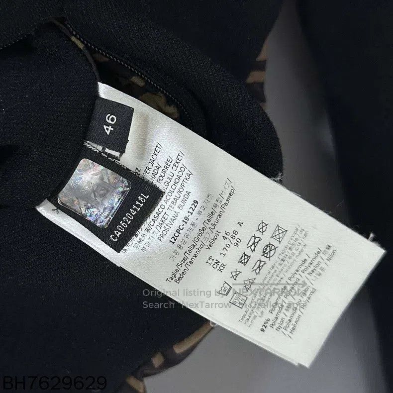 Fendi Fendi Lightweight printed zipper puffer coat Size US S / EU 44-46 / 1 - 5 Thumbnail
