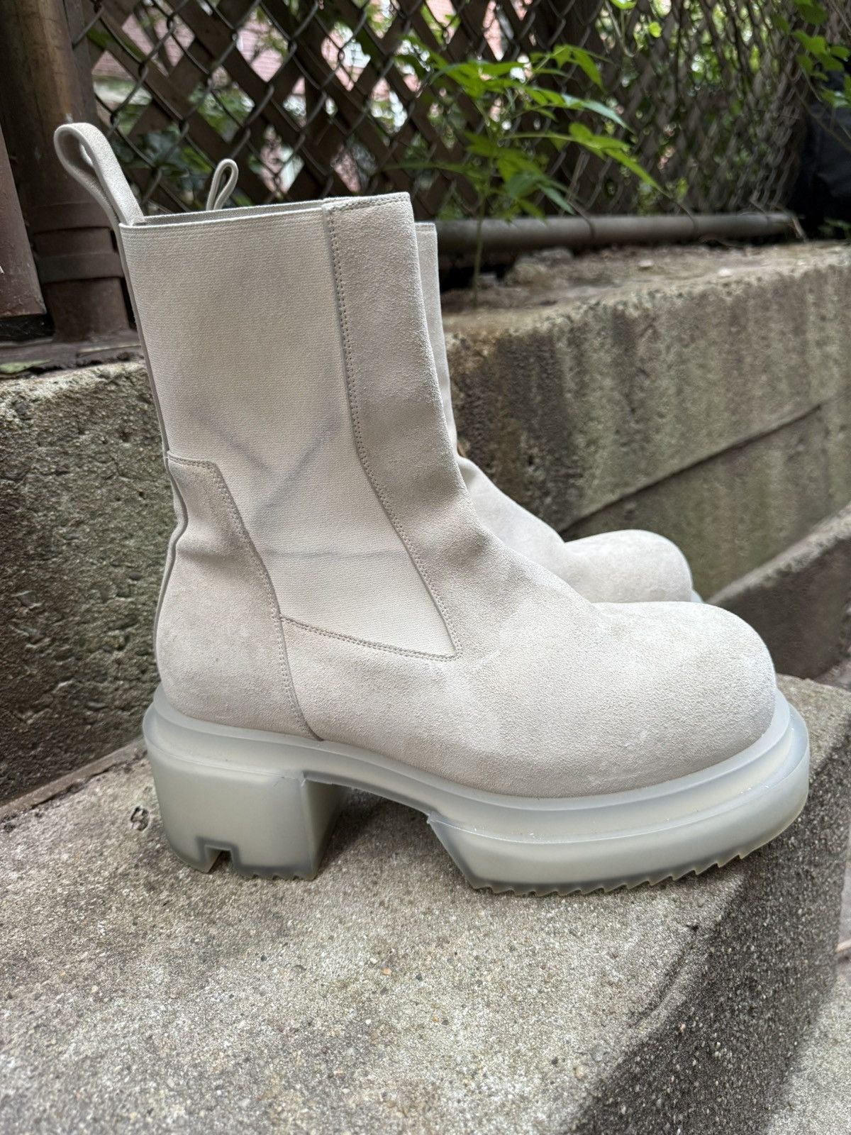 Rick Owens Beetle Bogun Boots 44