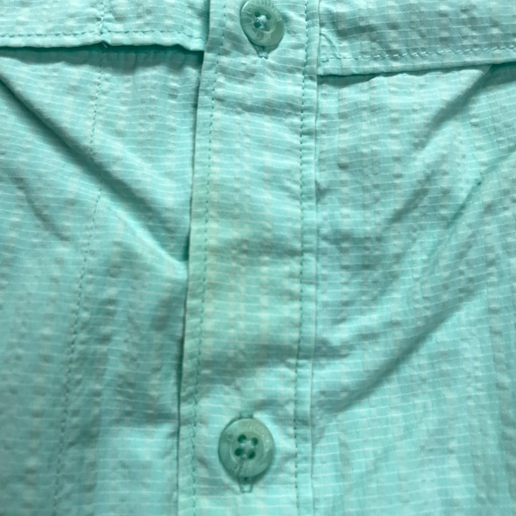 Vintage VINTAGE Columbia PFG Team Thompson Shirt Mens Large Green Button-Down Short Sleeve Fishing Outdoor Classic Size US L / EU 52-54 / 3 - 7 Thumbnail