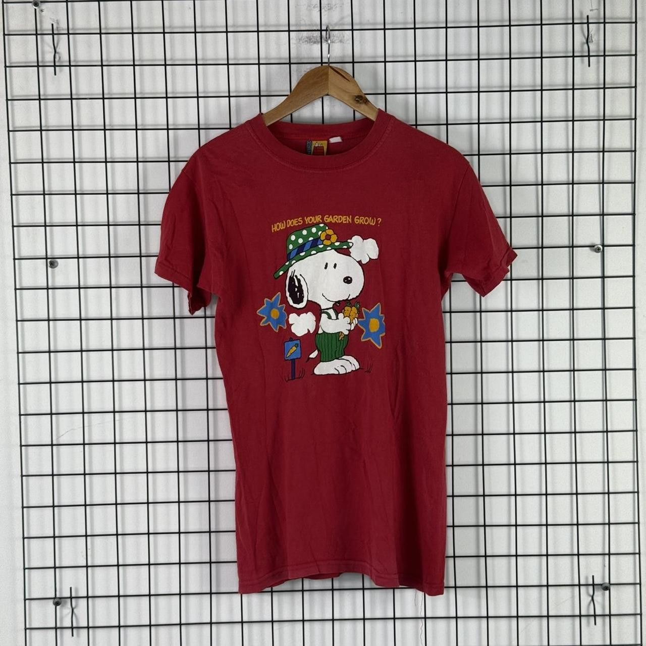 Vintage Vintage T shirt Graphic Snoopy Peanuts Vintage 90s Size US M / EU 48-50 / 2 - 1 Thumbnail