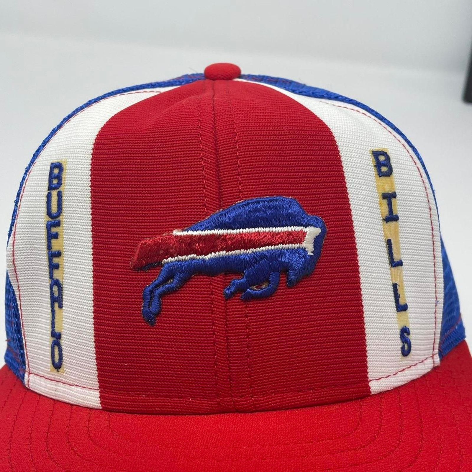 Other Vintage 80s ajd the professional trucker hat buffalo bills Size ONE SIZE - 2 Thumbnail
