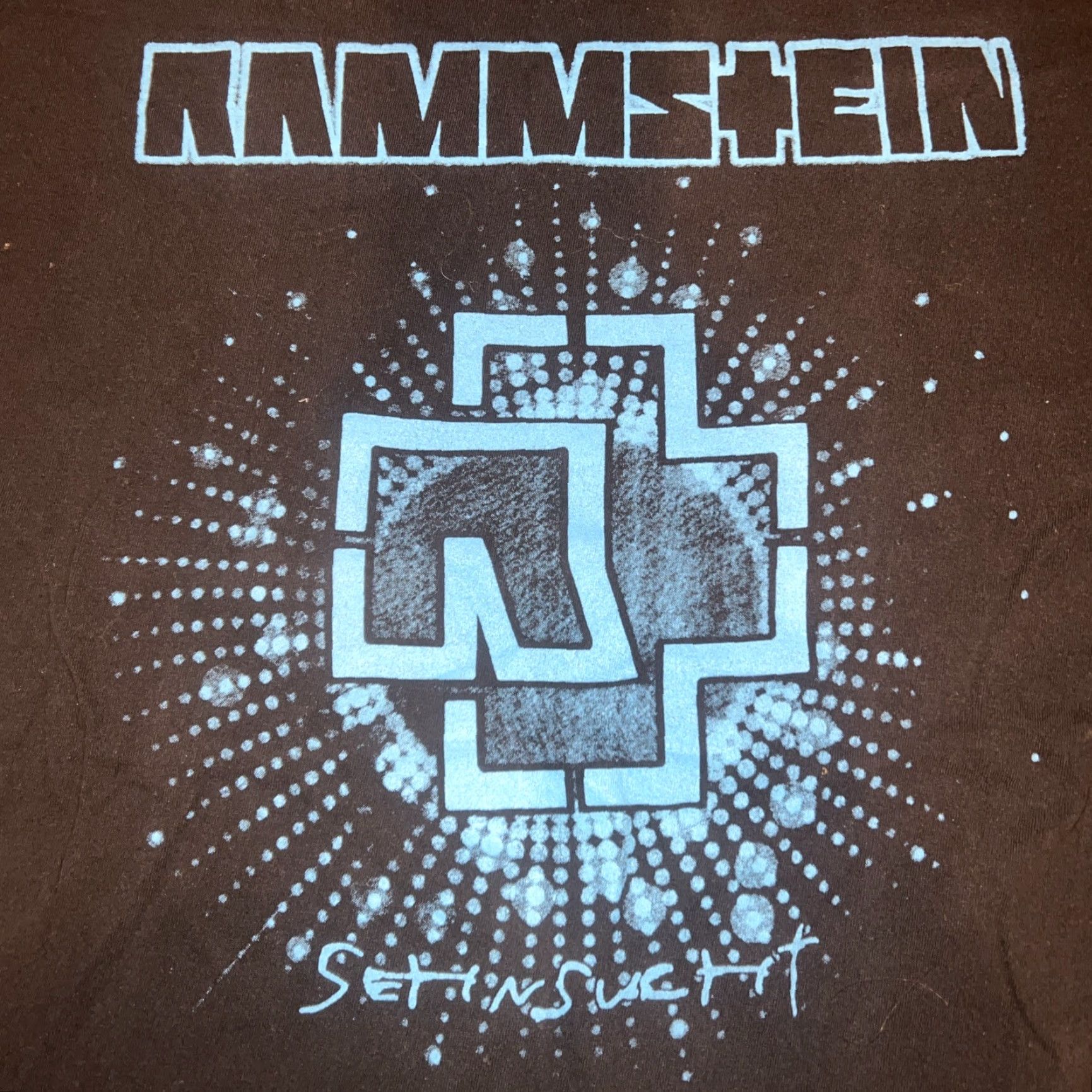 Olive VINTAGE Rammstein Shirt Band In Ketten Live Concert Tour Logo T-Shirt 2XL Black Unisex Adults Mens Womens Size US XXL / EU 58 / 5 - 2 Thumbnail