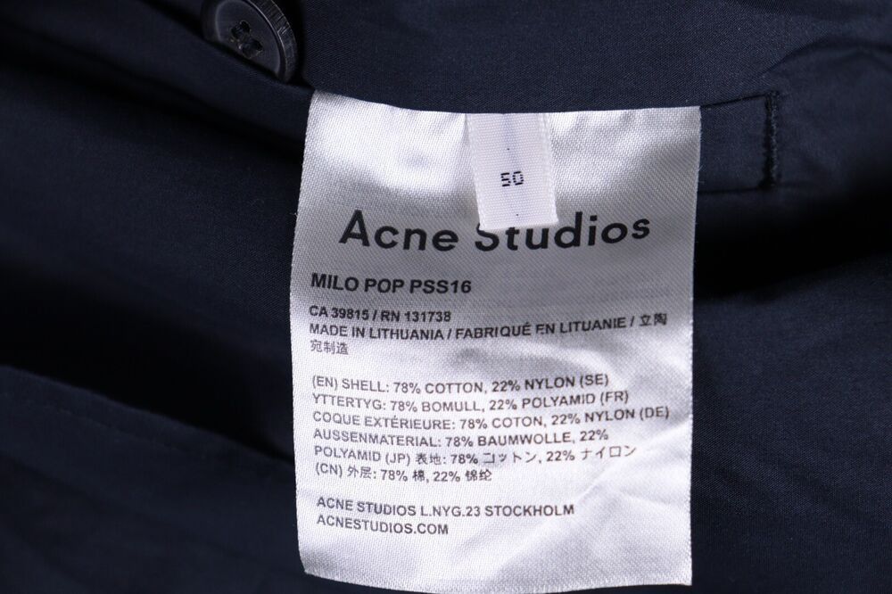 Acne Studios Acne Studios Milo Pop Belted Trench Coat Grailed