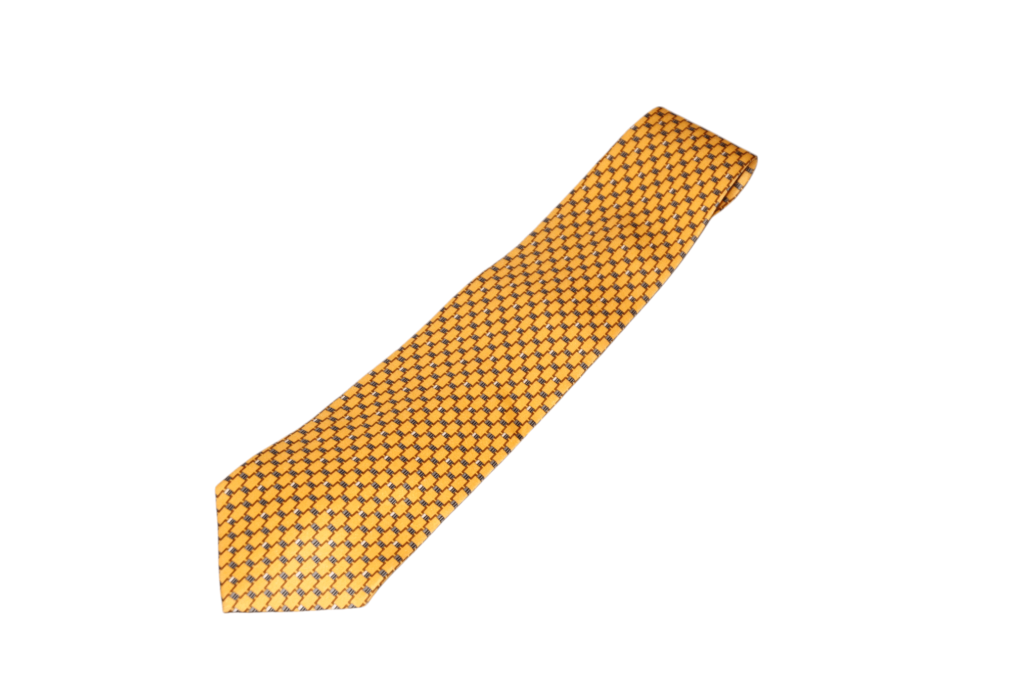 Dior Dior Homme Abstract Pattern Hand Made Silk TIe Size ONE SIZE - 6 Thumbnail