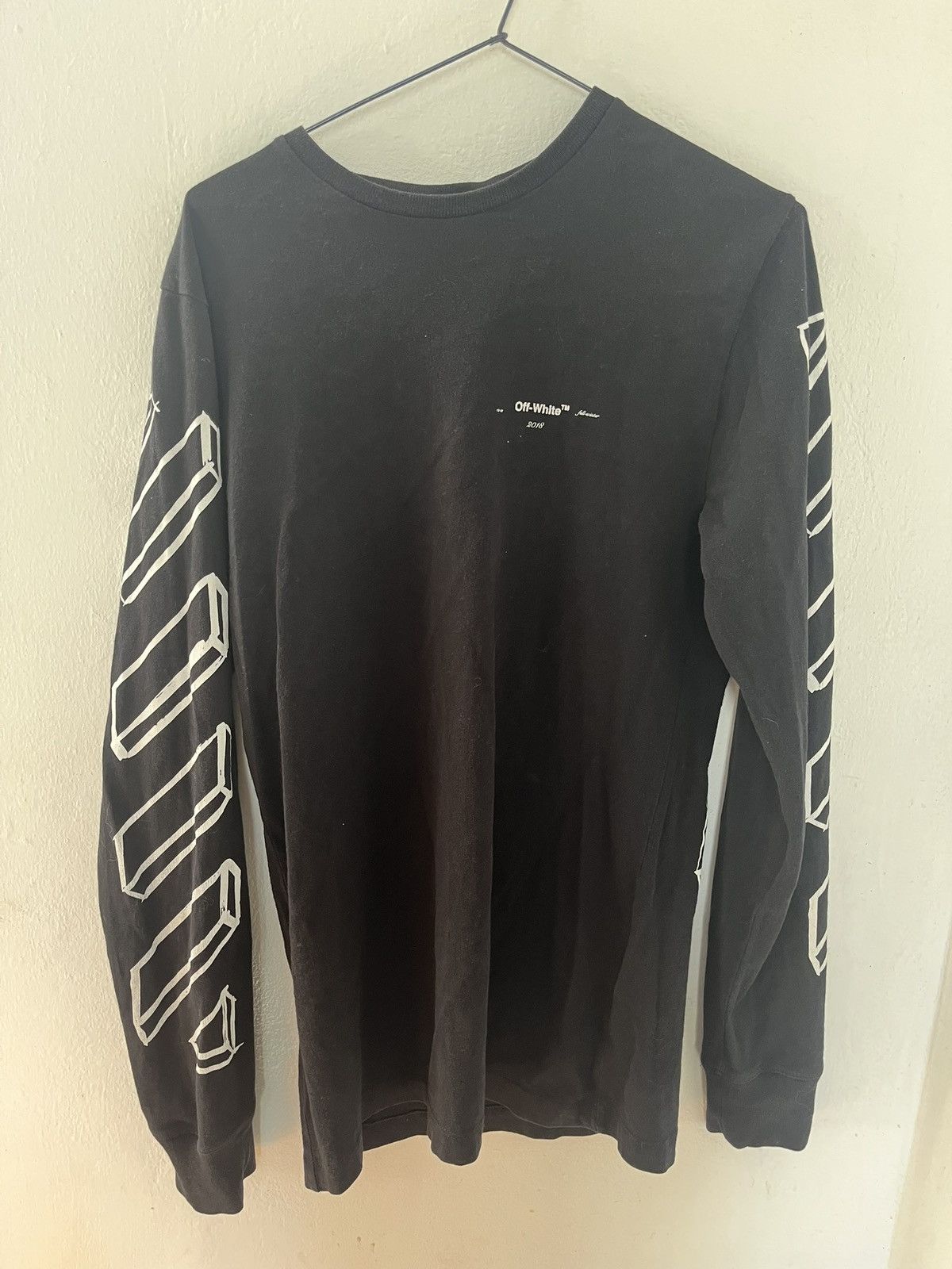 Off-White Off white long sleeve T-shirt Size US XS / EU 42 / 0 - 9 Thumbnail