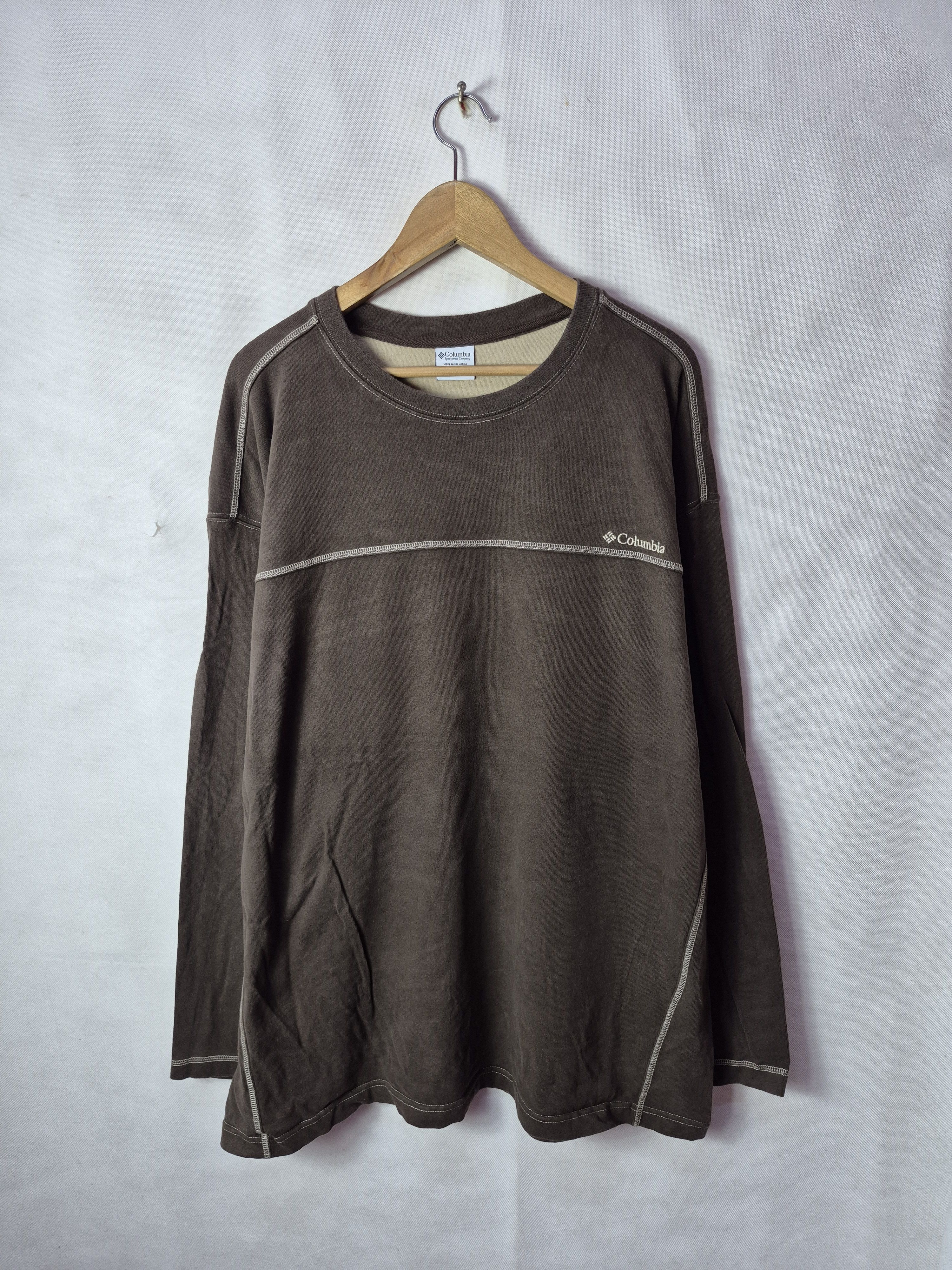 Columbia 🔥 Columbia Outdoor Sweater Sweatshirt Jumper Gorpcore Size US XXL / EU 58 / 5 - 2 Thumbnail