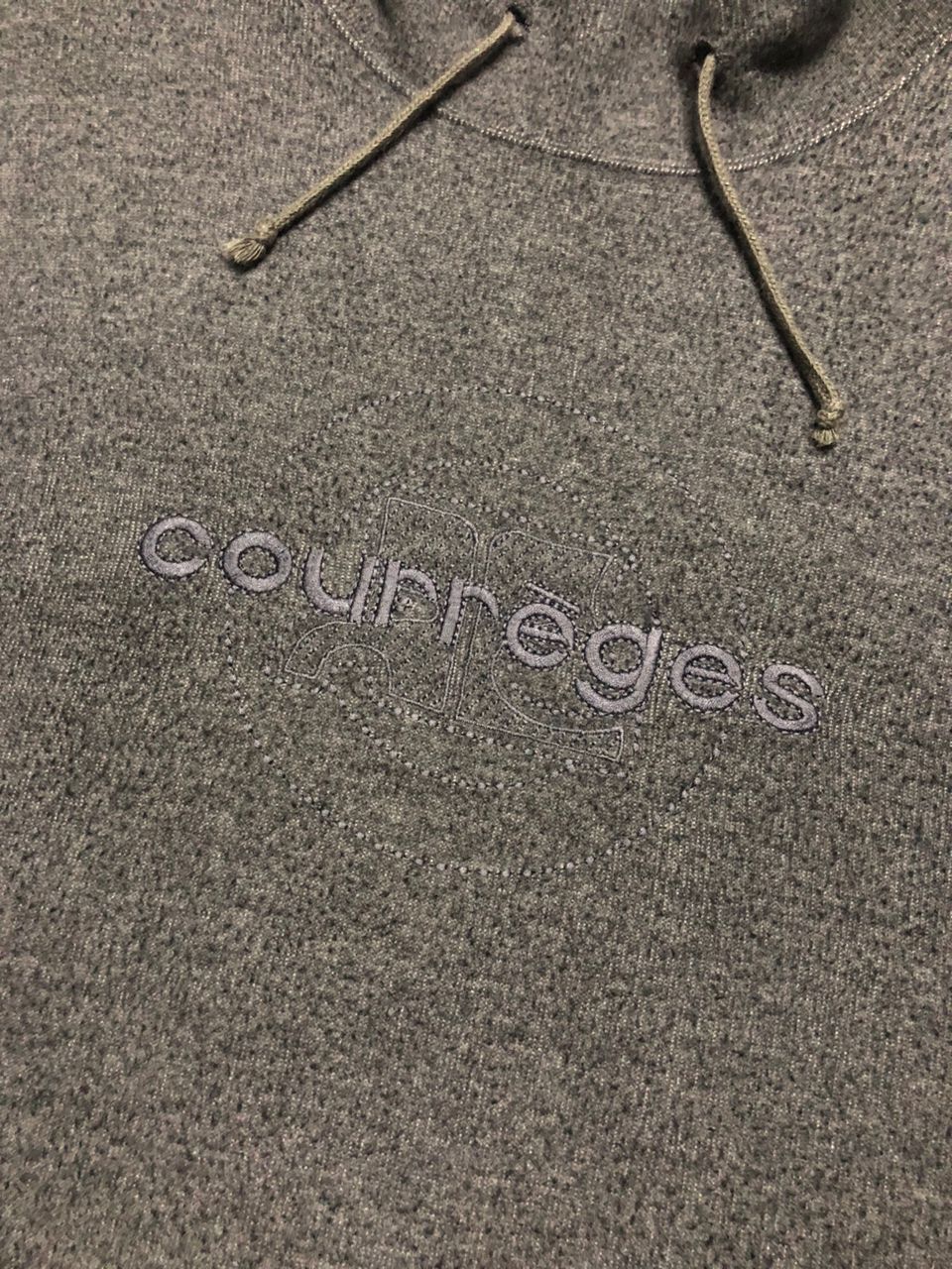 Courreges Courreges Homme Sweatshirt Center Spell Out With Logo Size US L / EU 52-54 / 3 - 5 Thumbnail