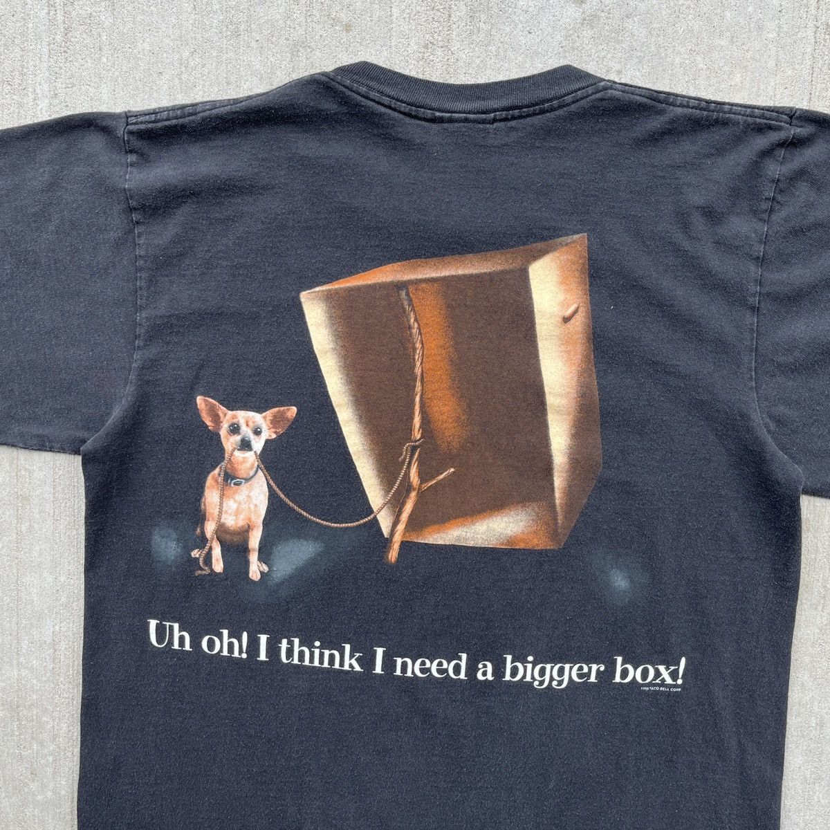 Vintage Vintage Taco Bell Here Lizard Shirt Size US L / EU 52-54 / 3 - 3 Thumbnail