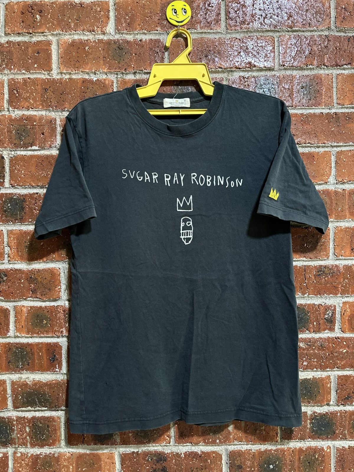 Jean-Michel Basquiat × Vintage Vintage Sugar Ray Robinson Faded Tee Size US M / EU 48-50 / 2 - 1 Thumbnail