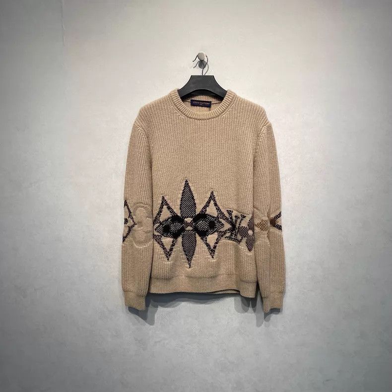 Louis Vuitton Louis Vuitton SS26 ski collection logo jacquard knit sweat Size US M / EU 48-50 / 2 - 2 Thumbnail