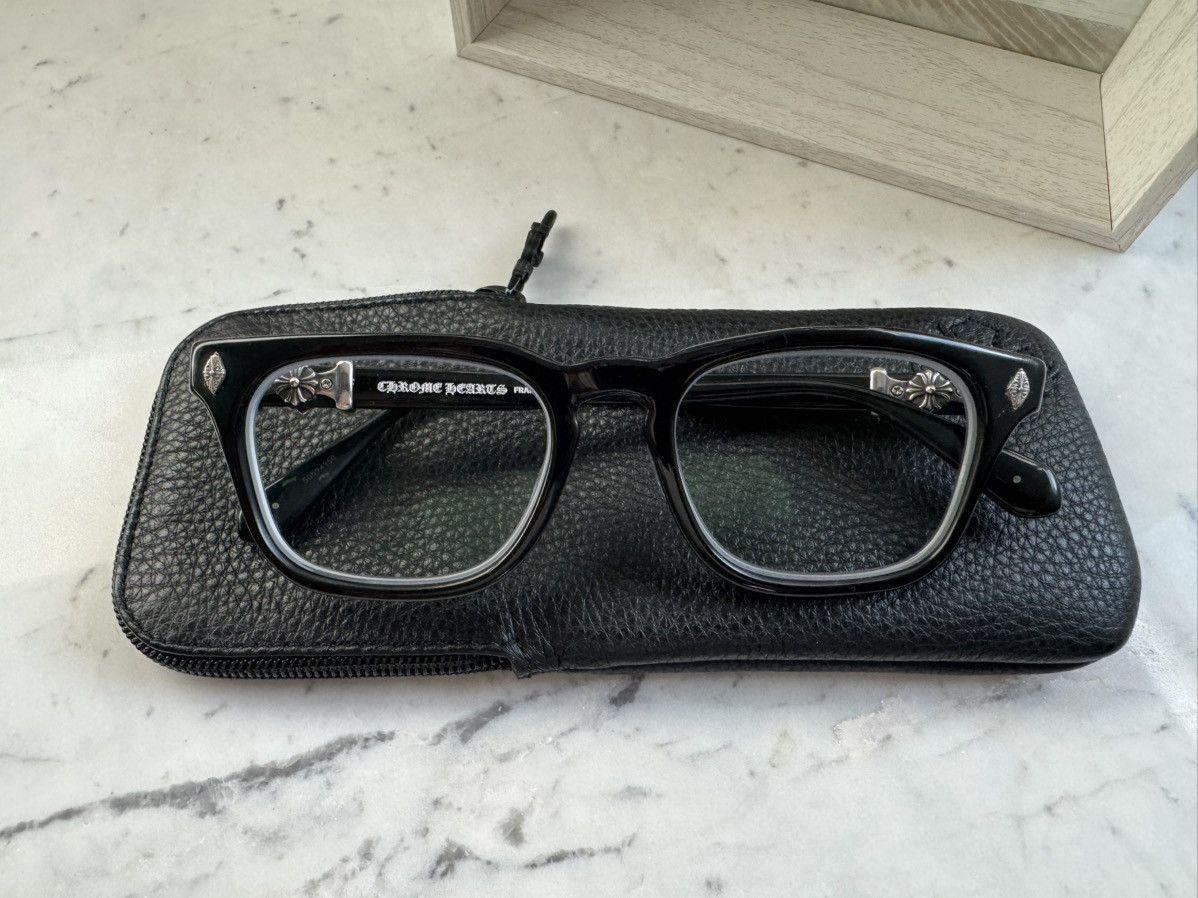 Chrome Hearts Chrome Hearts Pump Me Glasses Black Size ONE SIZE - 1 Thumbnail