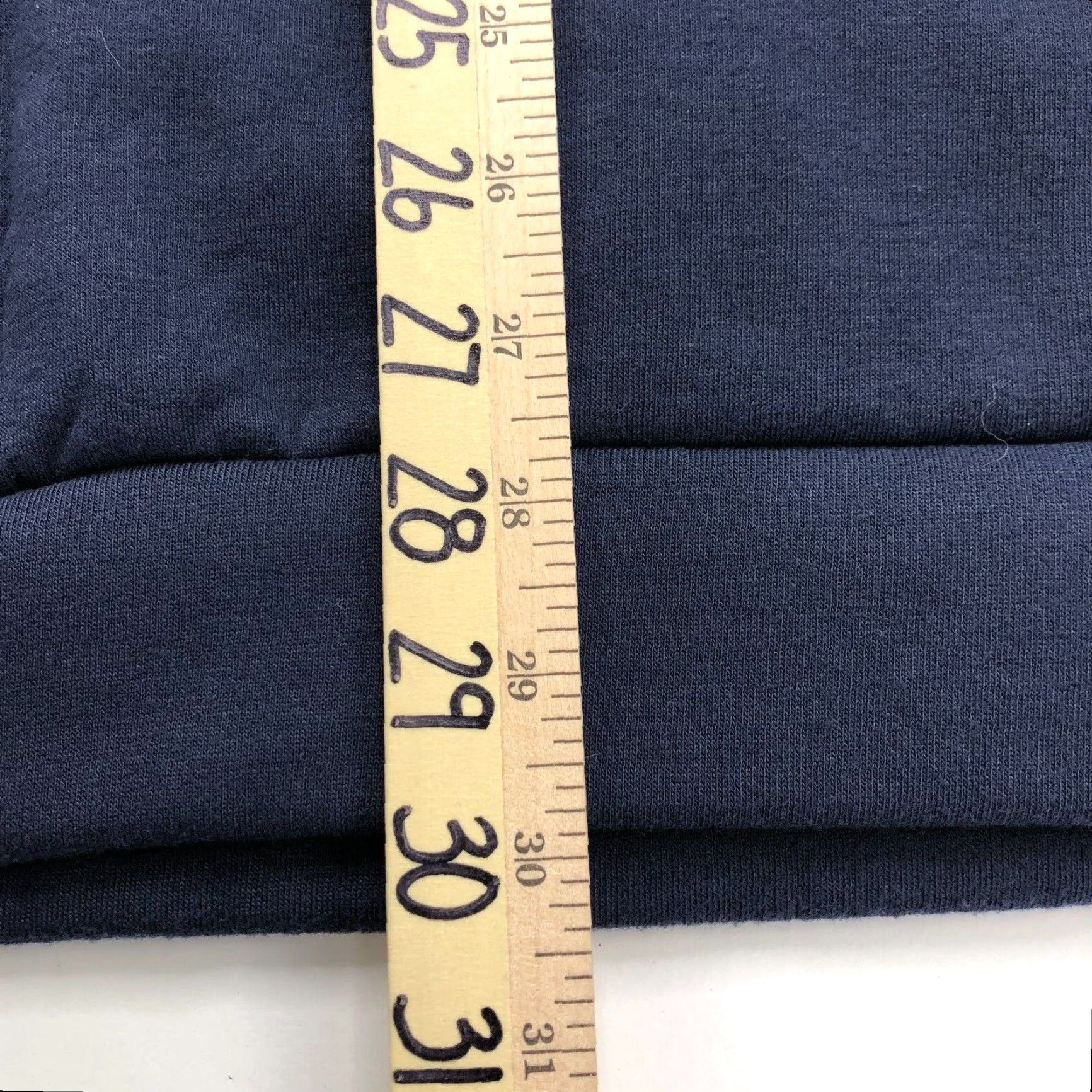 Adidas Adidas Pullover Sweatshirt XL Navy Blue 3 Stripe Mens Crew Neck Knit 1/4 Zip Sweater Size US XL / EU 56 / 4 - 6 Thumbnail