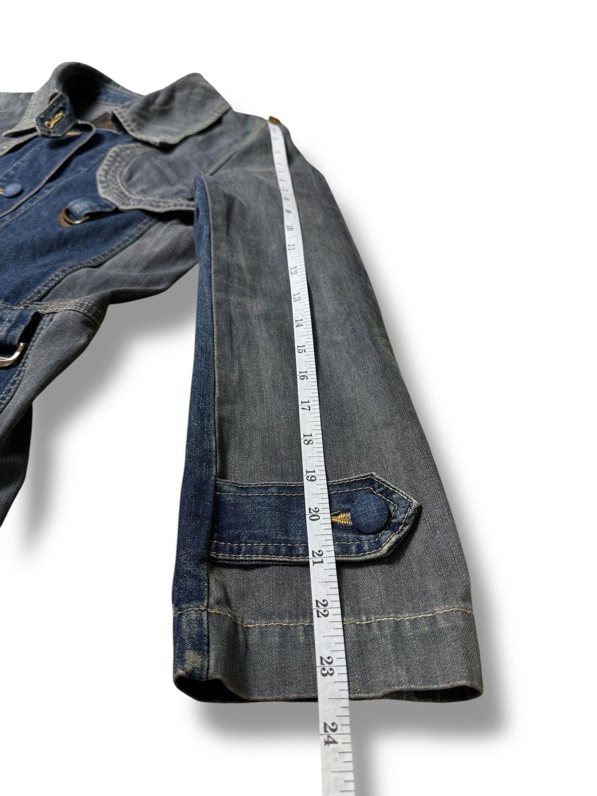 Hysteric Glamour Hysteric Glamour Denim Trench Coat Jumpsuit Size ONE SIZE - 21 Thumbnail