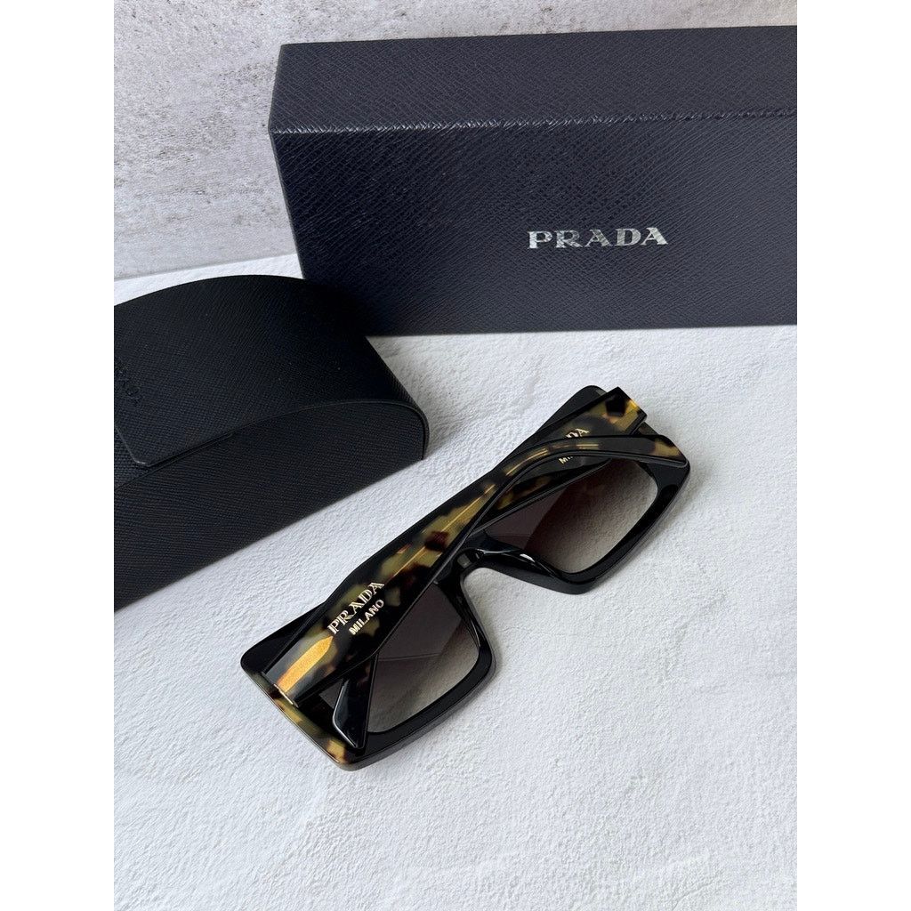 Prada NEW Prada PR D01S Sunglasses in Black Tortoise $390 Size ONE SIZE - 3 Thumbnail