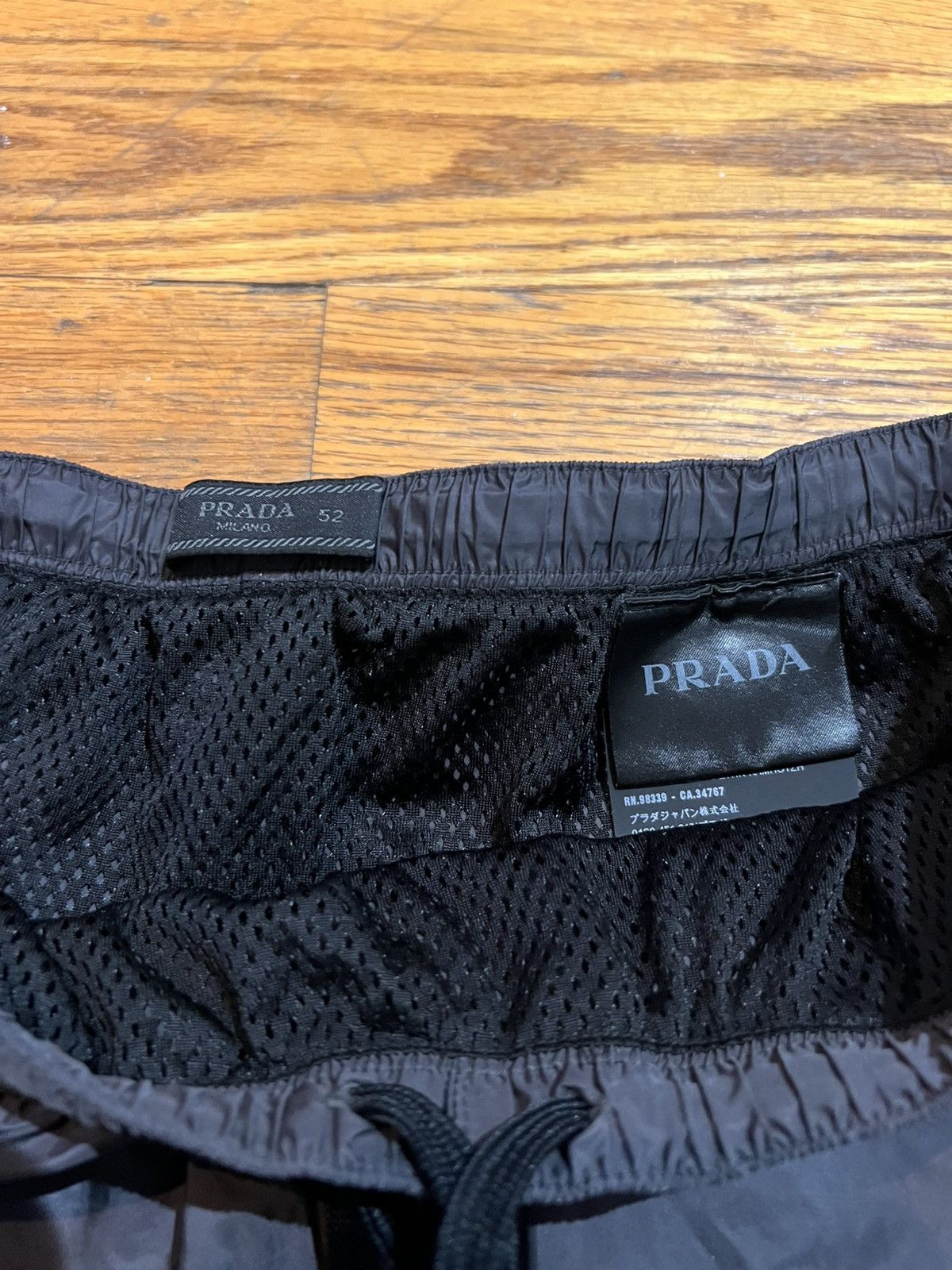 Prada Prada Graphite Grey Swim Trunks Size US 34 / EU 50 - 3 Thumbnail