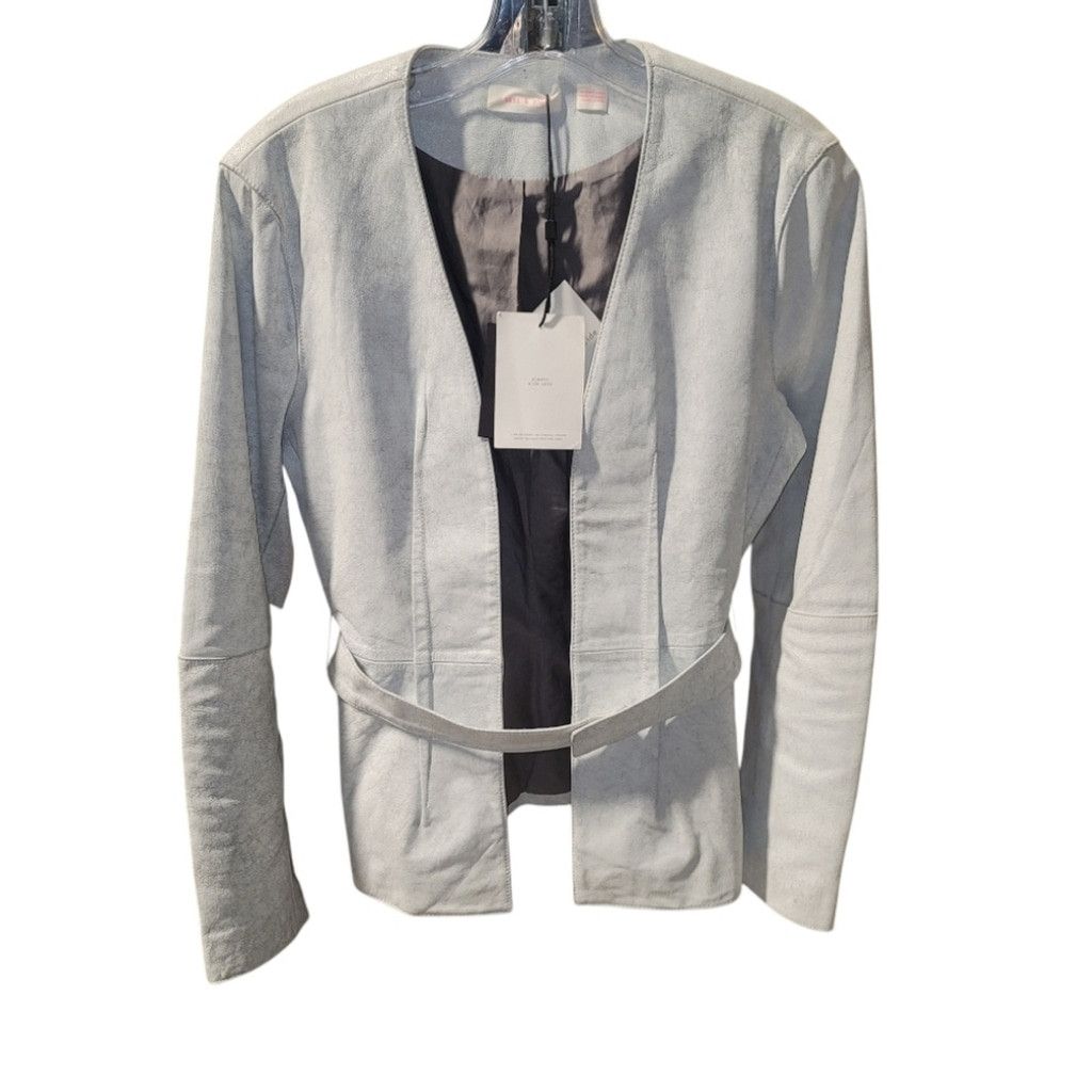 Other NWT Sass & Bide 'Your Song' Distressed Leather Jacket Size L / US 10 / IT 46 - 2 Thumbnail