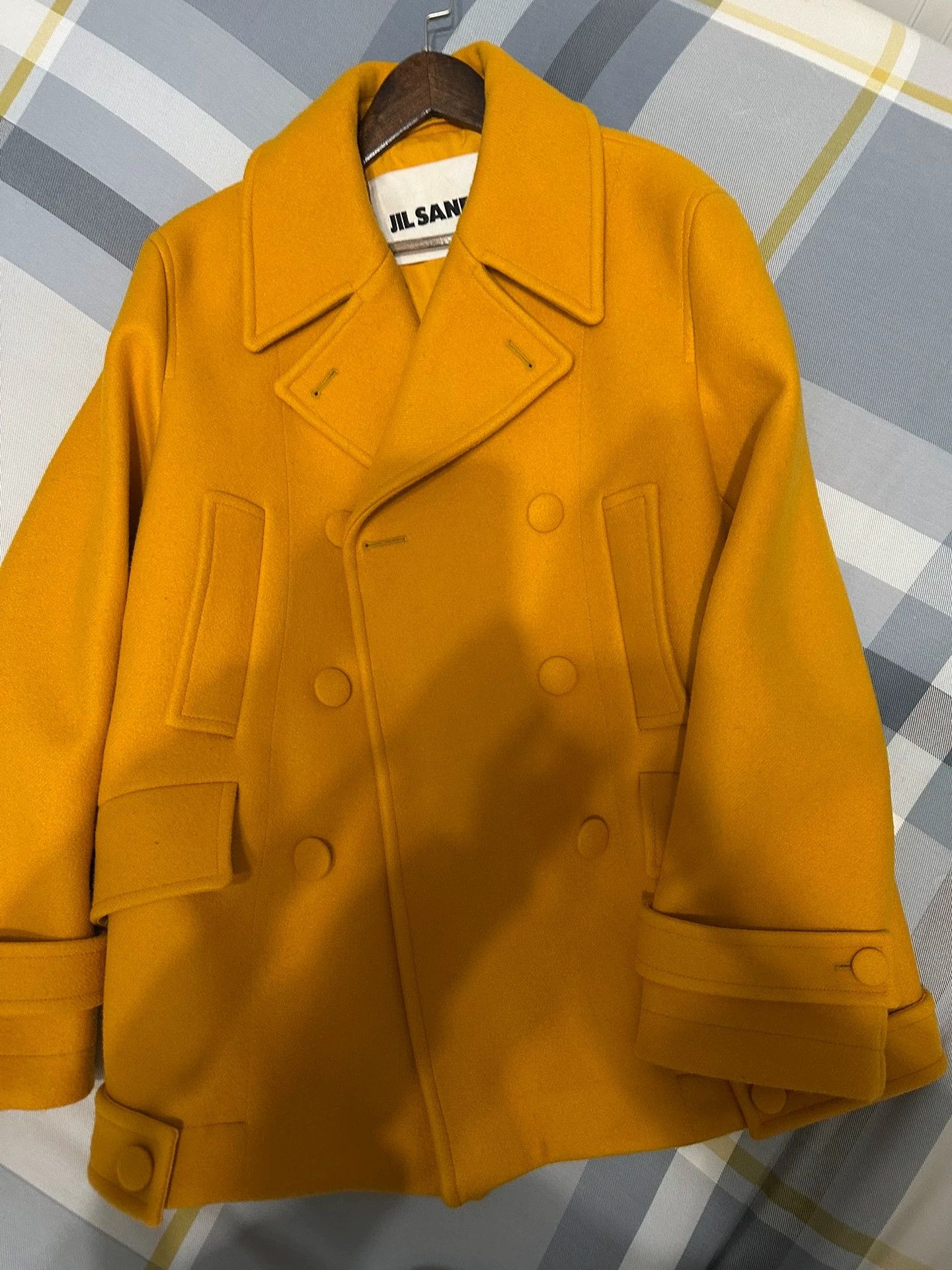 Jil Sander Jil Sander Thick Sharp 80cm Women's Tall Overcoat 95 New Size S / US 4 / IT 40 - 3 Thumbnail