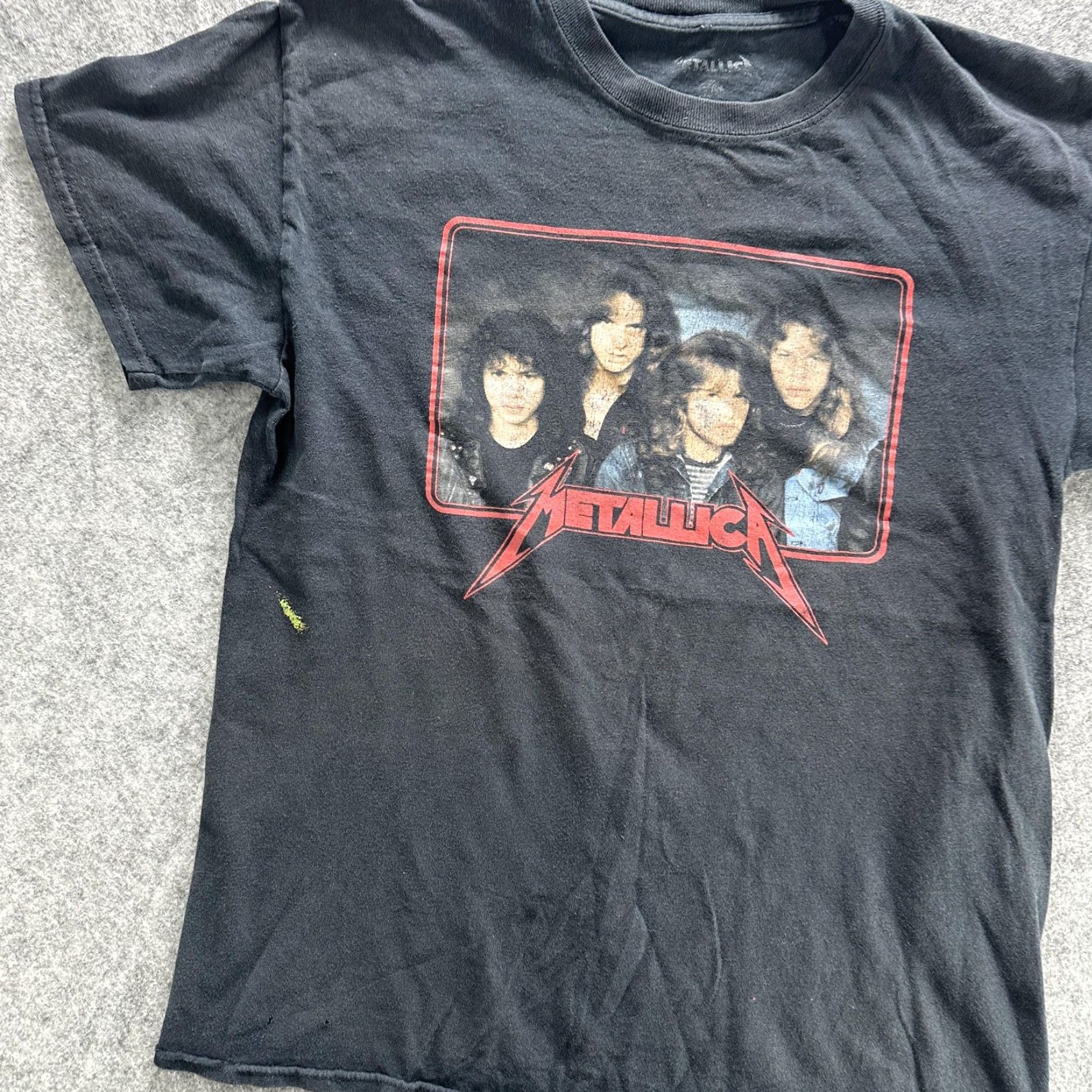 Vintage Metallica Shirt Mens Medium Black Band Graphic Tee Rock Music Concert Tour Size US M / EU 48-50 / 2 - 4 Thumbnail