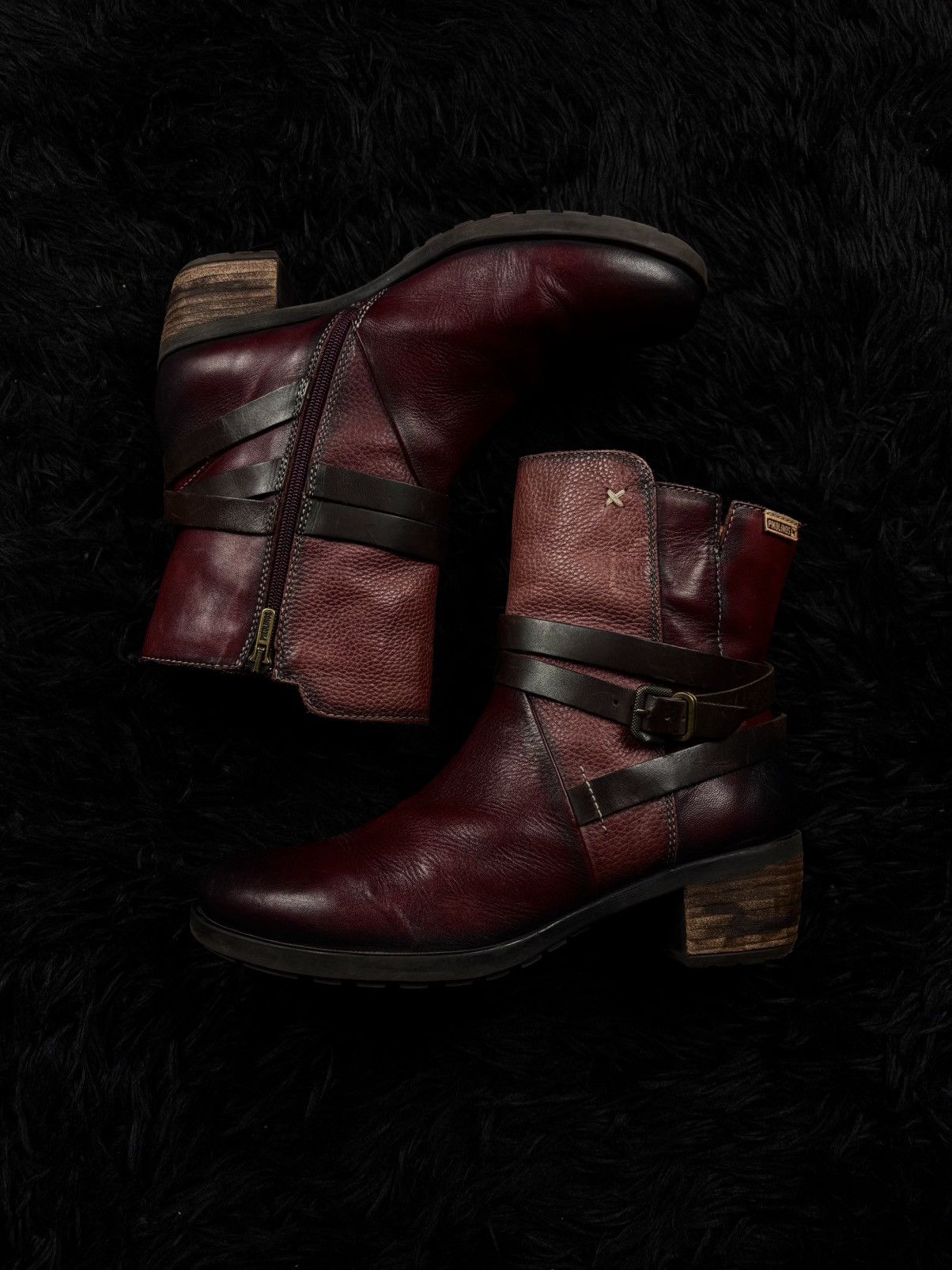 14th Addiction 14th Addiction Style Archive Avant Garde Leather Blood Boots Size US 9 / EU 42 - 1 Thumbnail