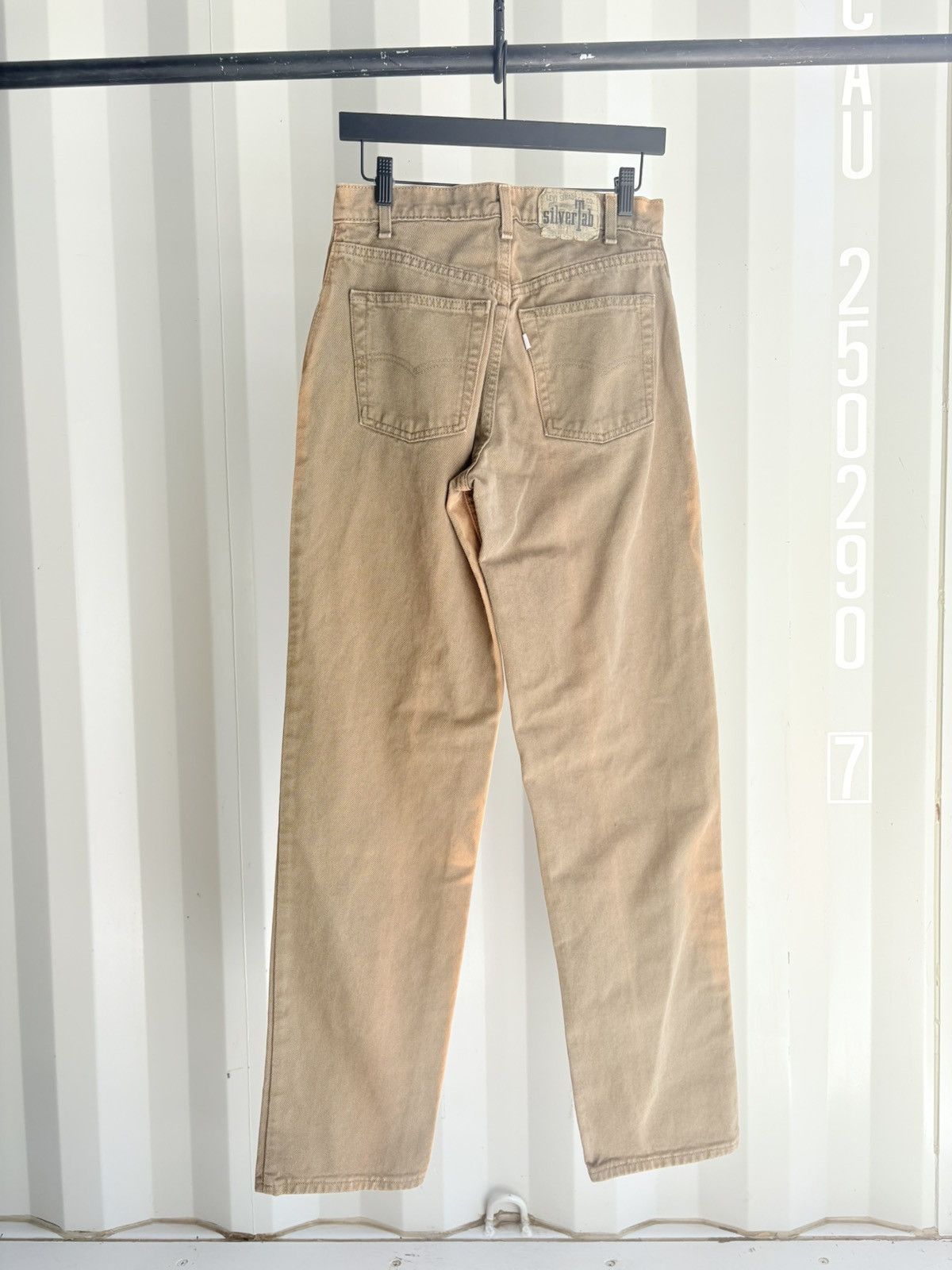 Vintage Vintage Levi’s Distressed Faded Denim Thrashed ERD Grunge Size US 30 / EU 46 - 3 Thumbnail