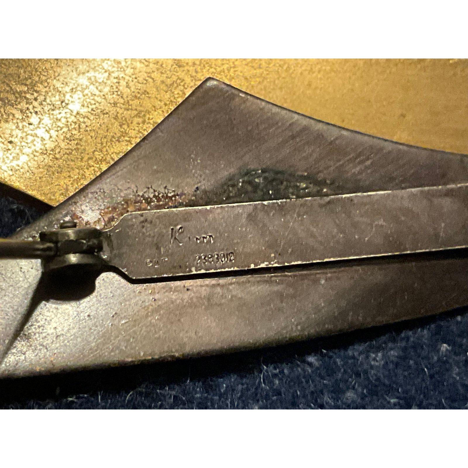 Other Vintage Brass Pendant MJD Signed Size ONE SIZE - 6 Thumbnail
