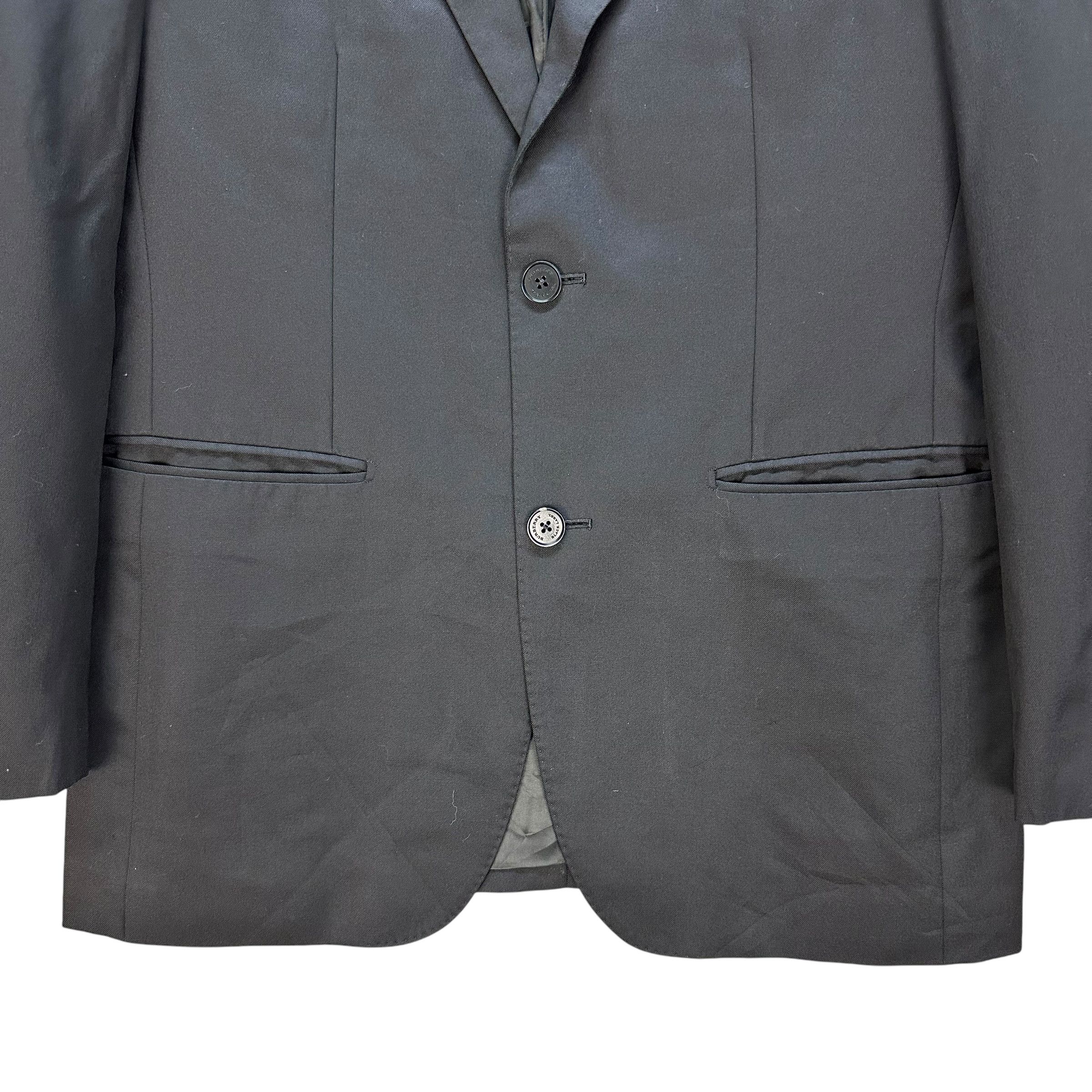 Burberry BURBERRY BLACK LABEL Wool Suit Jacket 36L #A63-1521 Size 36R - 3 Thumbnail
