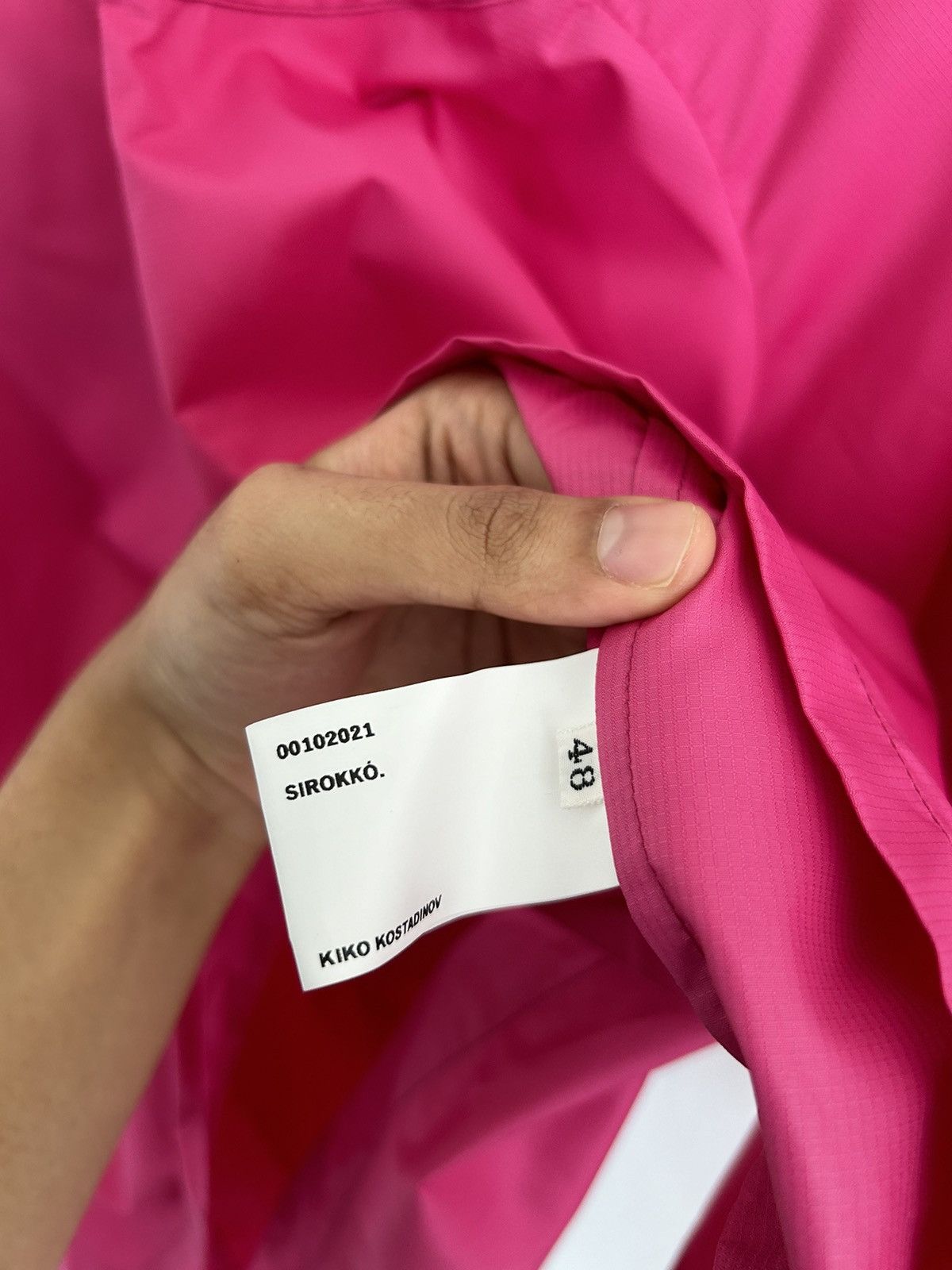 Kiko Kostadinov Ss21 Arcadia shirt Pink Size US M / EU 48-50 / 2 - 11 Thumbnail