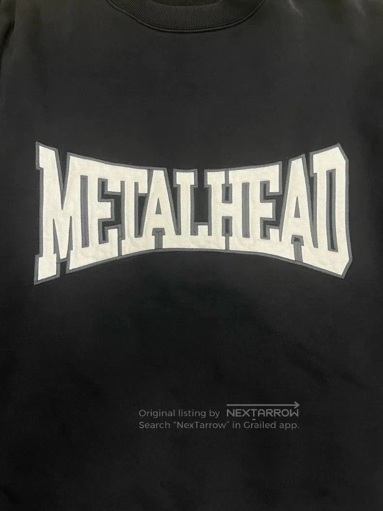 Balenciaga Balenciaga 25ss Metalhead Patch Sweatshirt. Size US S / EU 44-46 / 1 - 3 Thumbnail