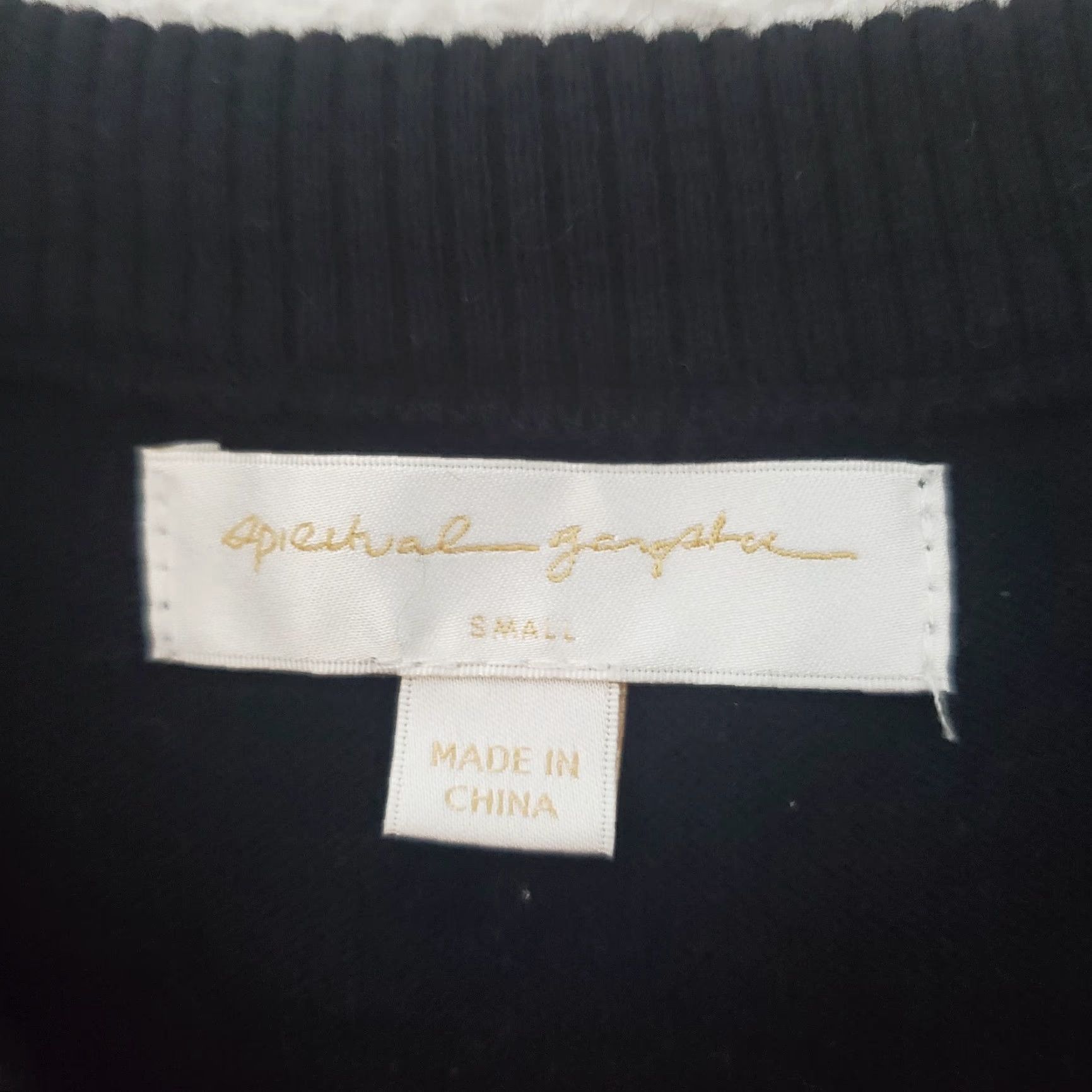Spiritual Gangster Spiritual Gangster Sweater Womens S Black Yin Yang Sun Moon Cashmere Blend Size S / US 4 / IT 40 - 4 Thumbnail