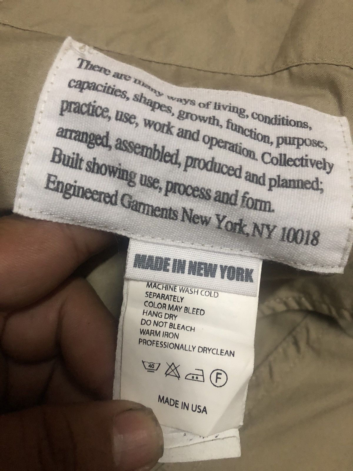 Engineered Garments Engineered Garment Button Ups Chore Jacket Size US L / EU 52-54 / 3 - 4 Thumbnail
