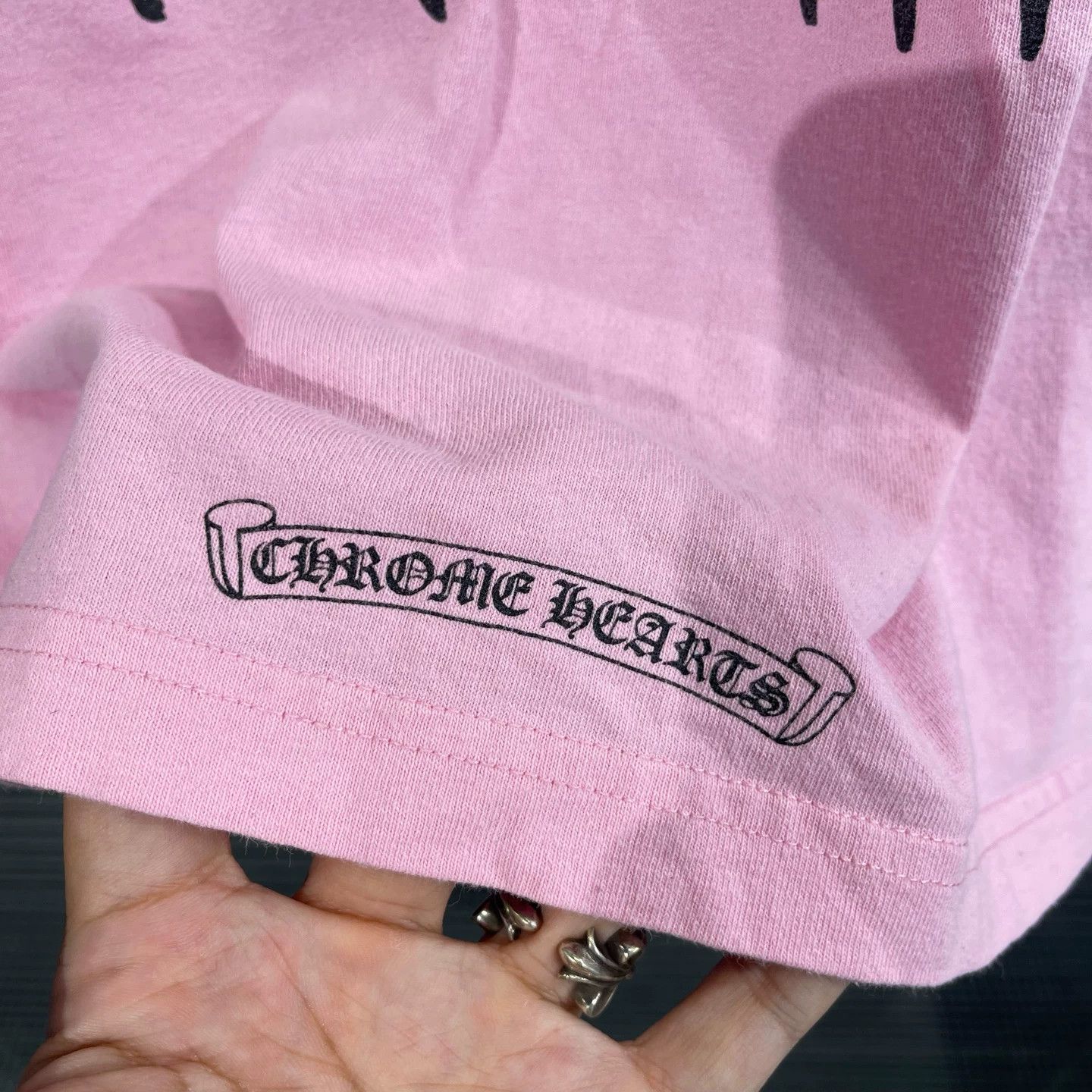 Chrome Hearts CH MattyBoy 1kEyes Doodle Pink M Tee 99New #11594 Size US M / EU 48-50 / 2 - 7 Thumbnail