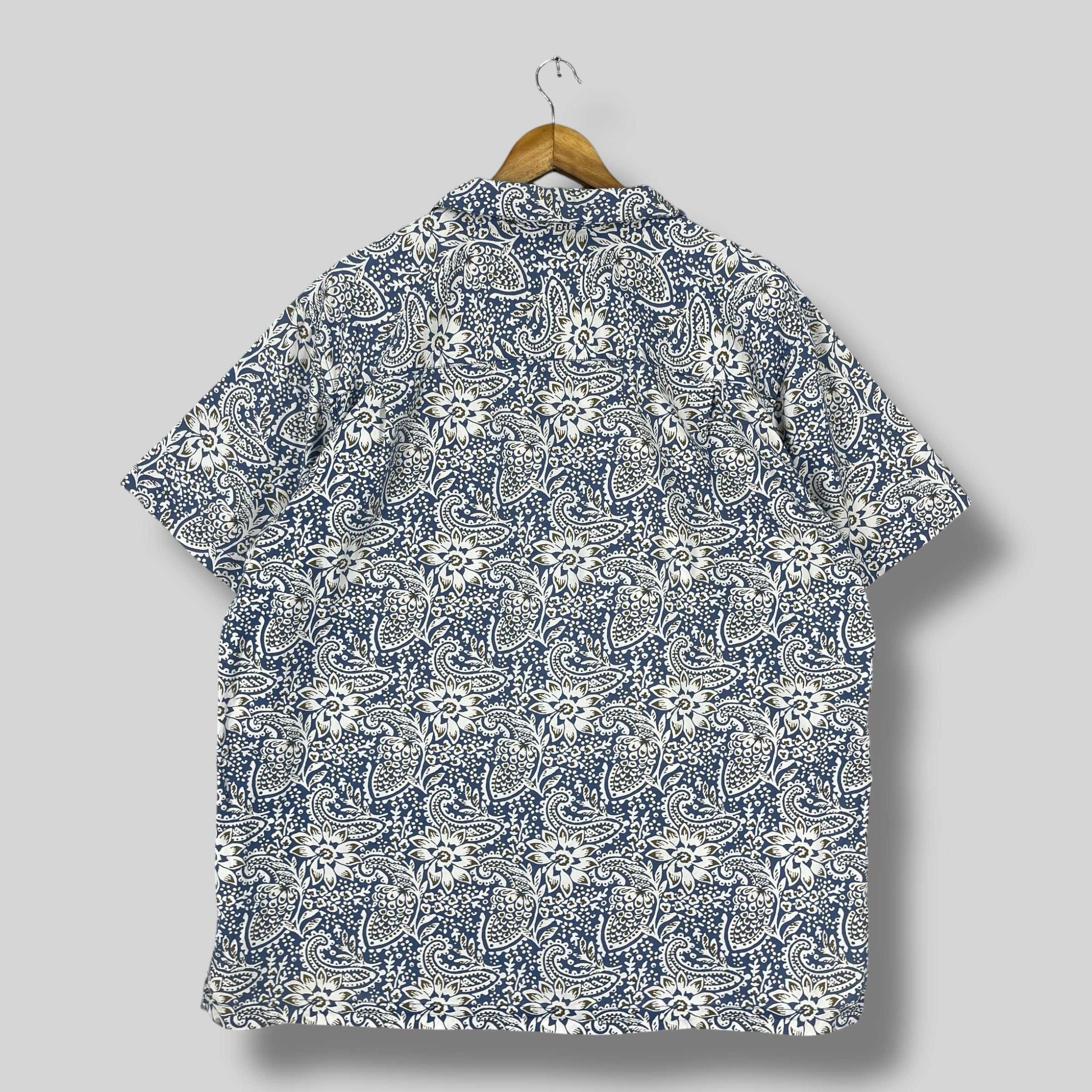 Vintage Vintage Y2K MERONA Hawaiian Paisley Flower Motive Shirt Size US XL / EU 56 / 4 - 7 Thumbnail