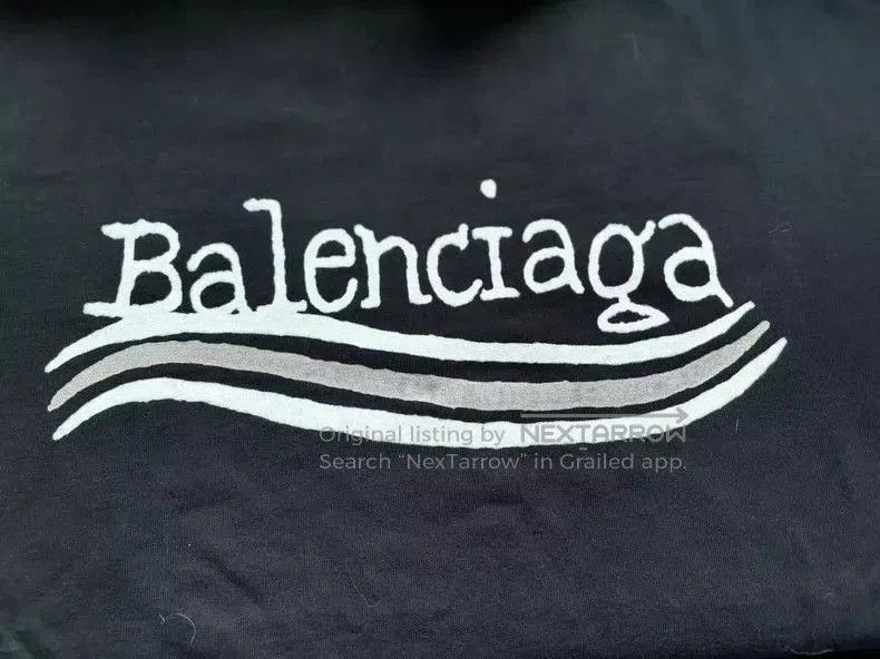 Balenciaga Balenciaga Letter Print Short Sleeve T-Shirt. Size US S / EU 44-46 / 1 - 3 Thumbnail