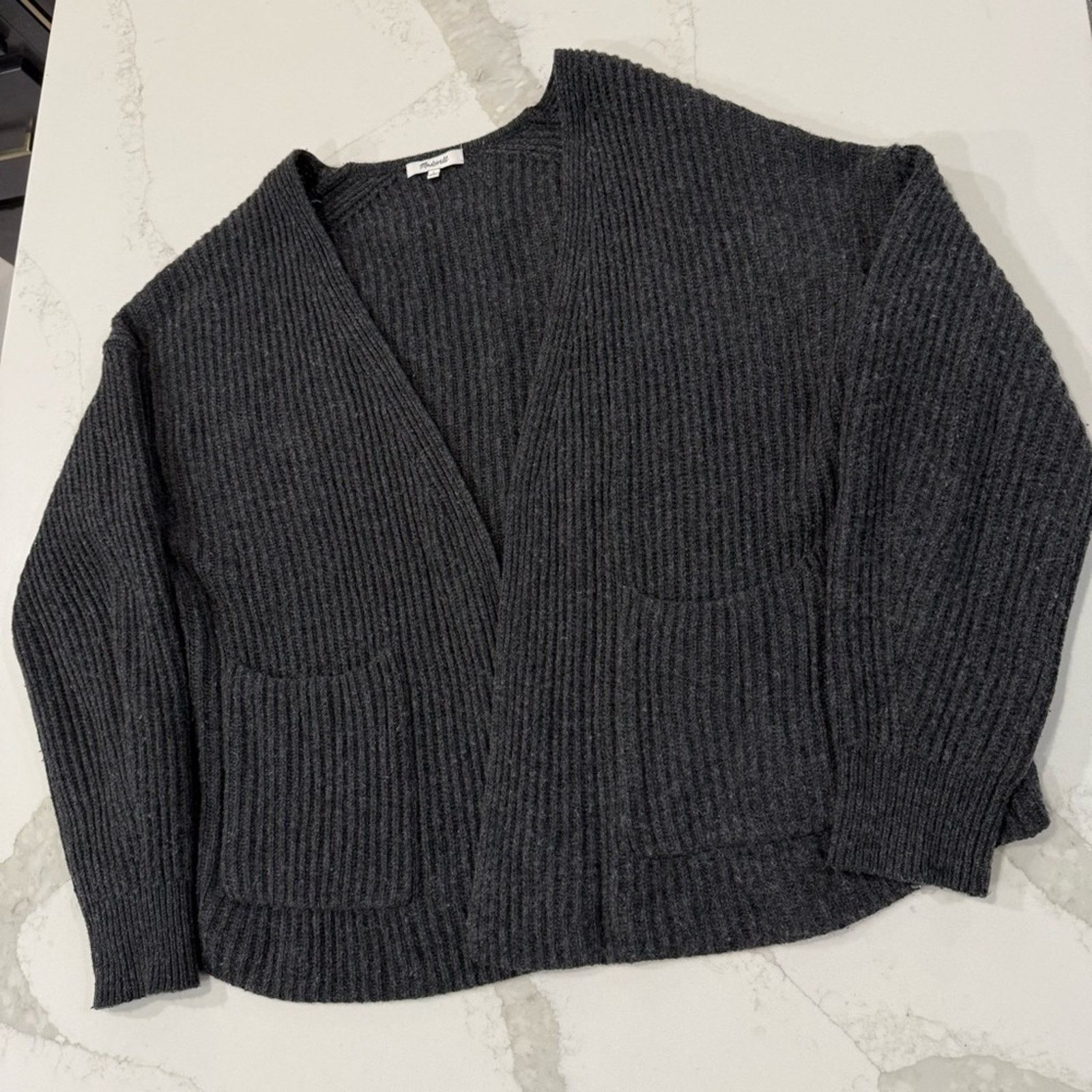 Madewell Madewell Redford Merino Wool Cardigan Sweater Womens Large Size L / US 10 / IT 46 - 4 Thumbnail