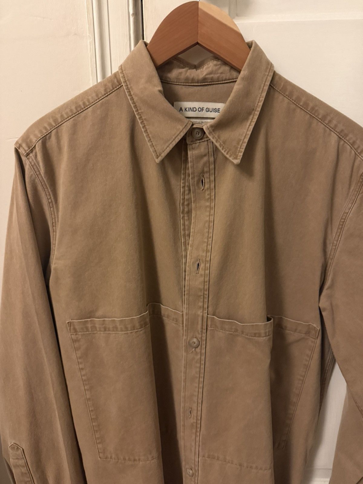 A Kind Of Guise A Kind of Guise Tan Thick Overshirt size M Size US M / EU 48-50 / 2 - 3 Thumbnail