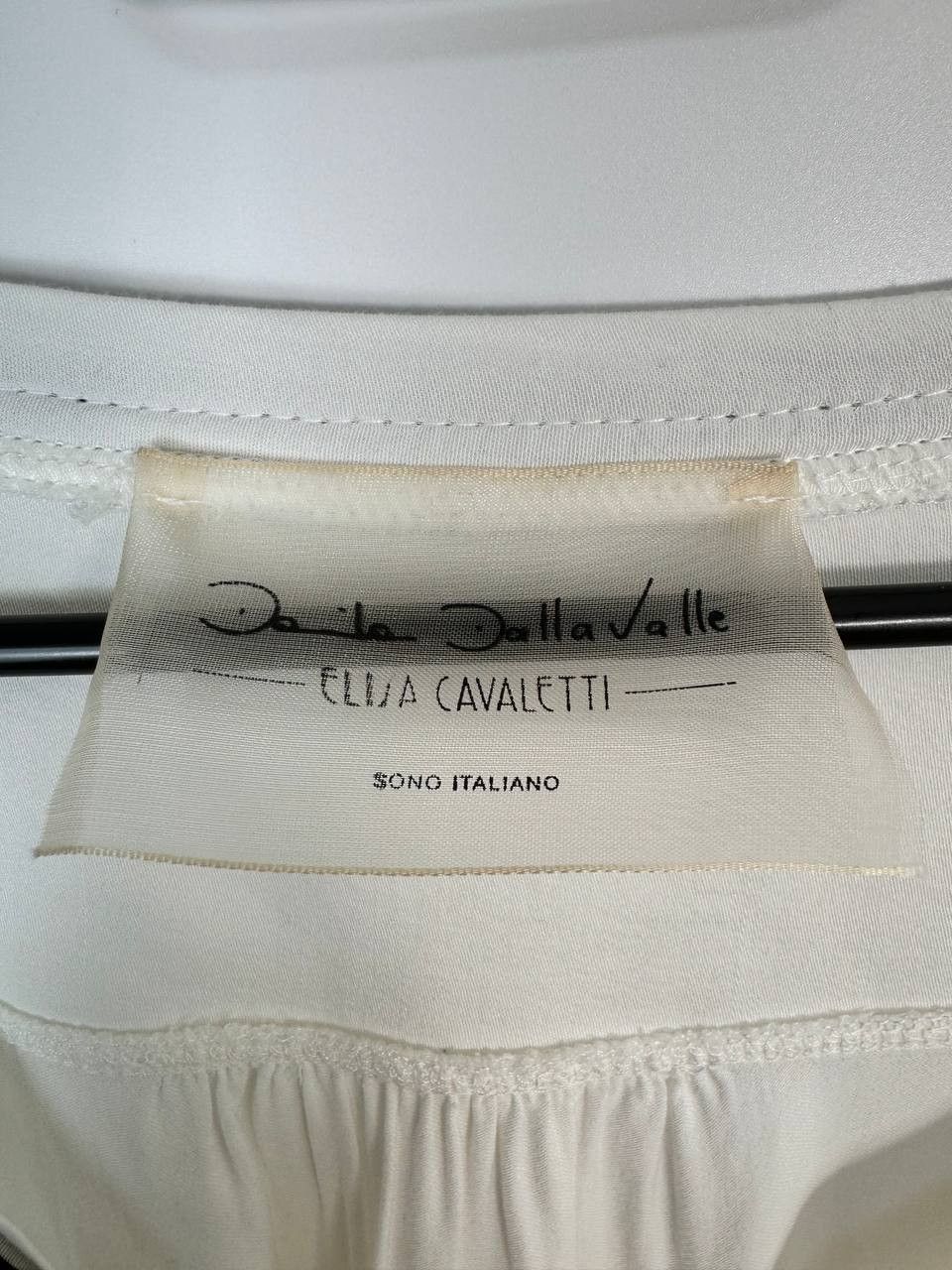 Elisa Cavaletti Vintage luxury italian designer Elisa Cavaletti Blouse Size L / US 10 / IT 46 - 4 Thumbnail