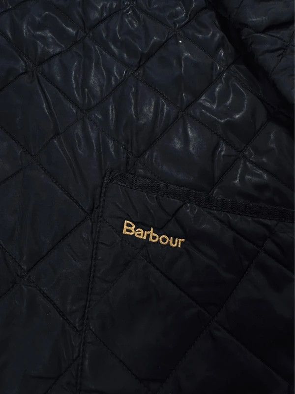 Barbour Barbour Quilted Down Jacket Black Logo XXL Size US XXL / EU 58 / 5 - 4 Thumbnail