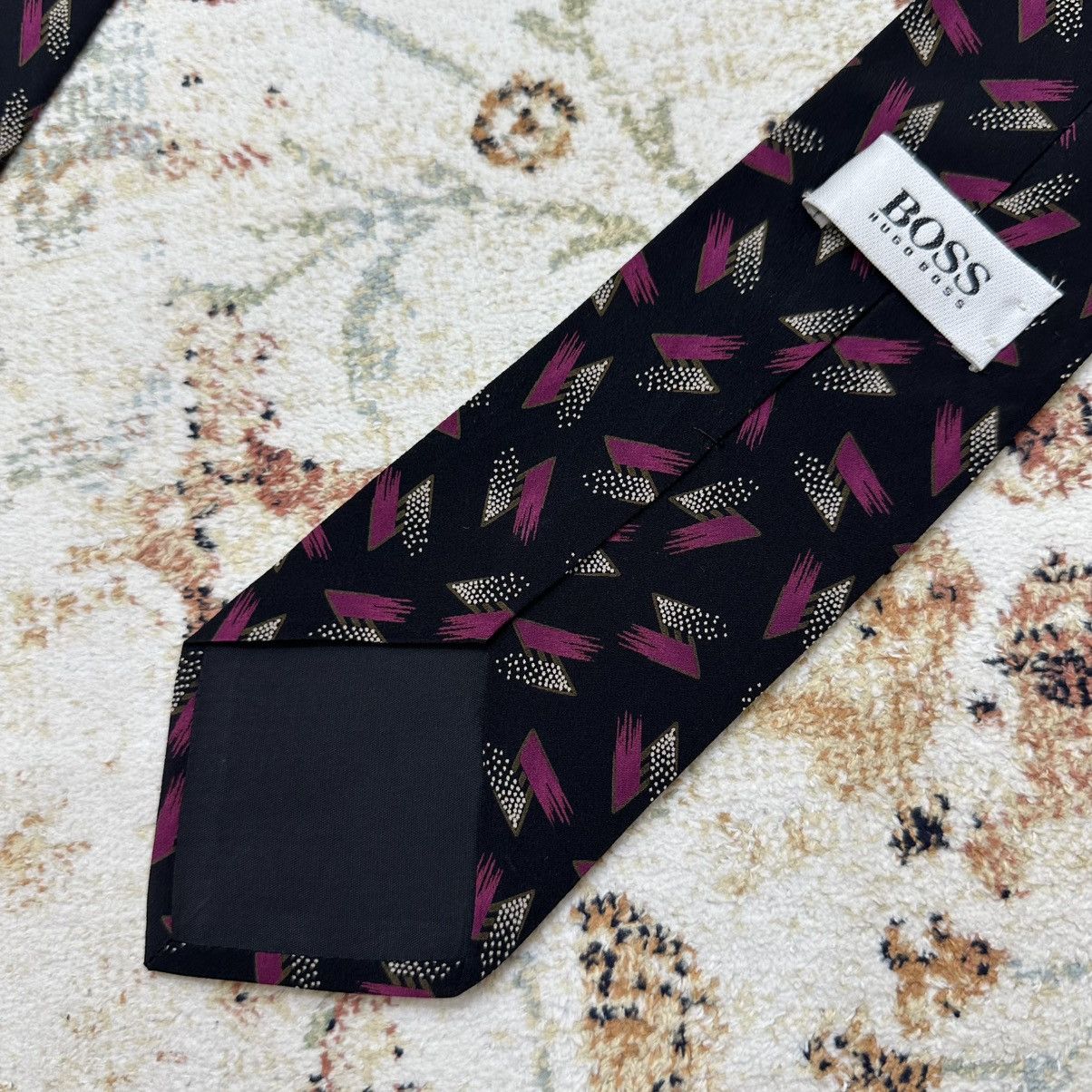 Hugo Boss × Vintage Vintage Hugo Boss Tie 90s Ties Streetwear Luxury Y2K Size ONE SIZE - 6 Thumbnail