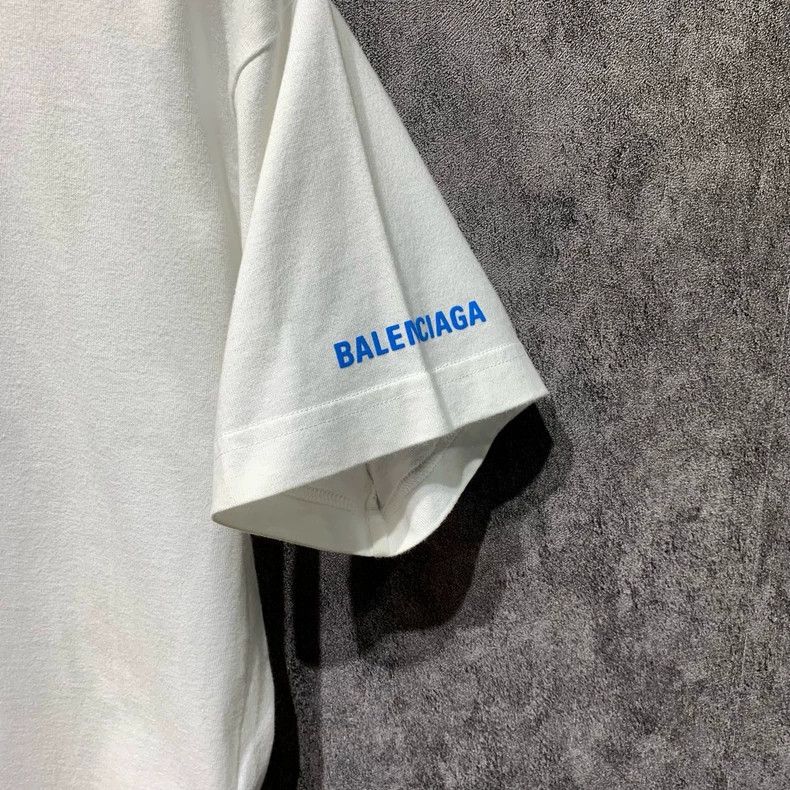 Balenciaga Balenciaga WFP Co-branded Short Sleeve T-Shirt 2502-Nextarr Size US S / EU 44-46 / 1 - 5 Thumbnail