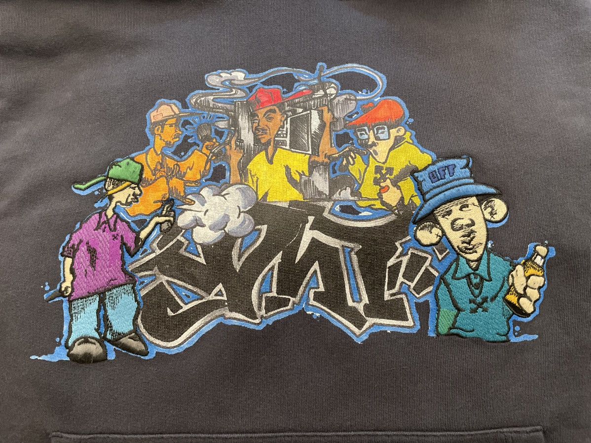 Off-White Off-White Graffiti-print Graff Pupp Hoodie Sweatshirt Size US M / EU 48-50 / 2 - 6 Thumbnail