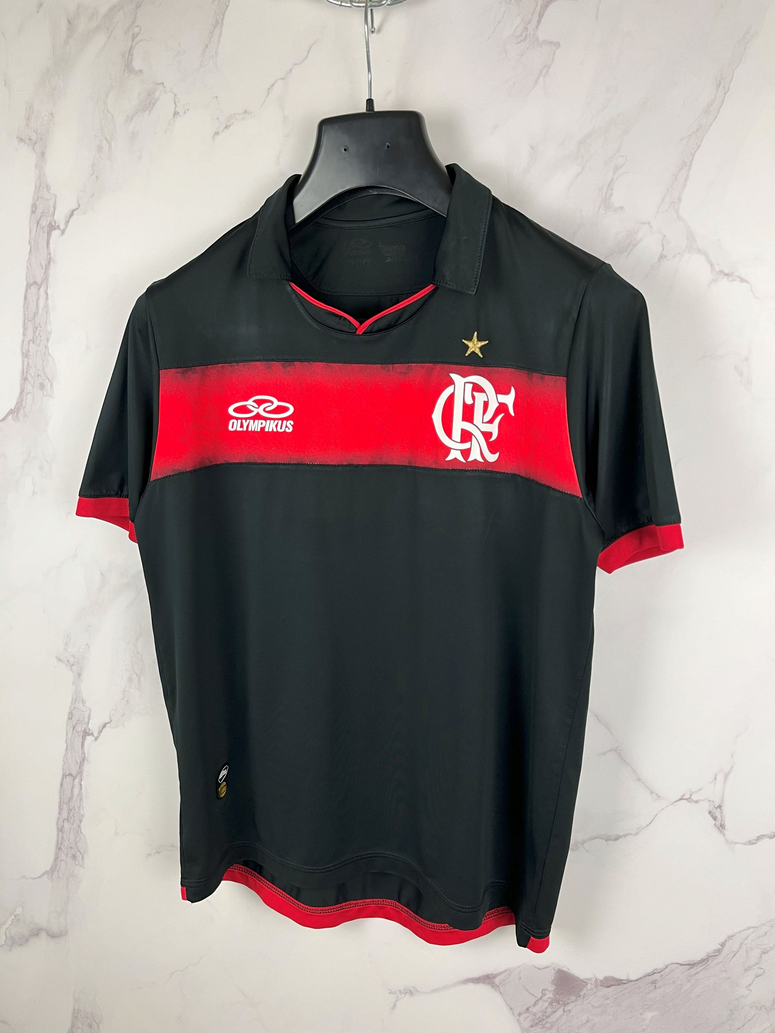 Other Olympikus Flamengo #10 Ronaldinho Jersey 2011 Season Third Size US S / EU 44-46 / 1 - 2 Thumbnail