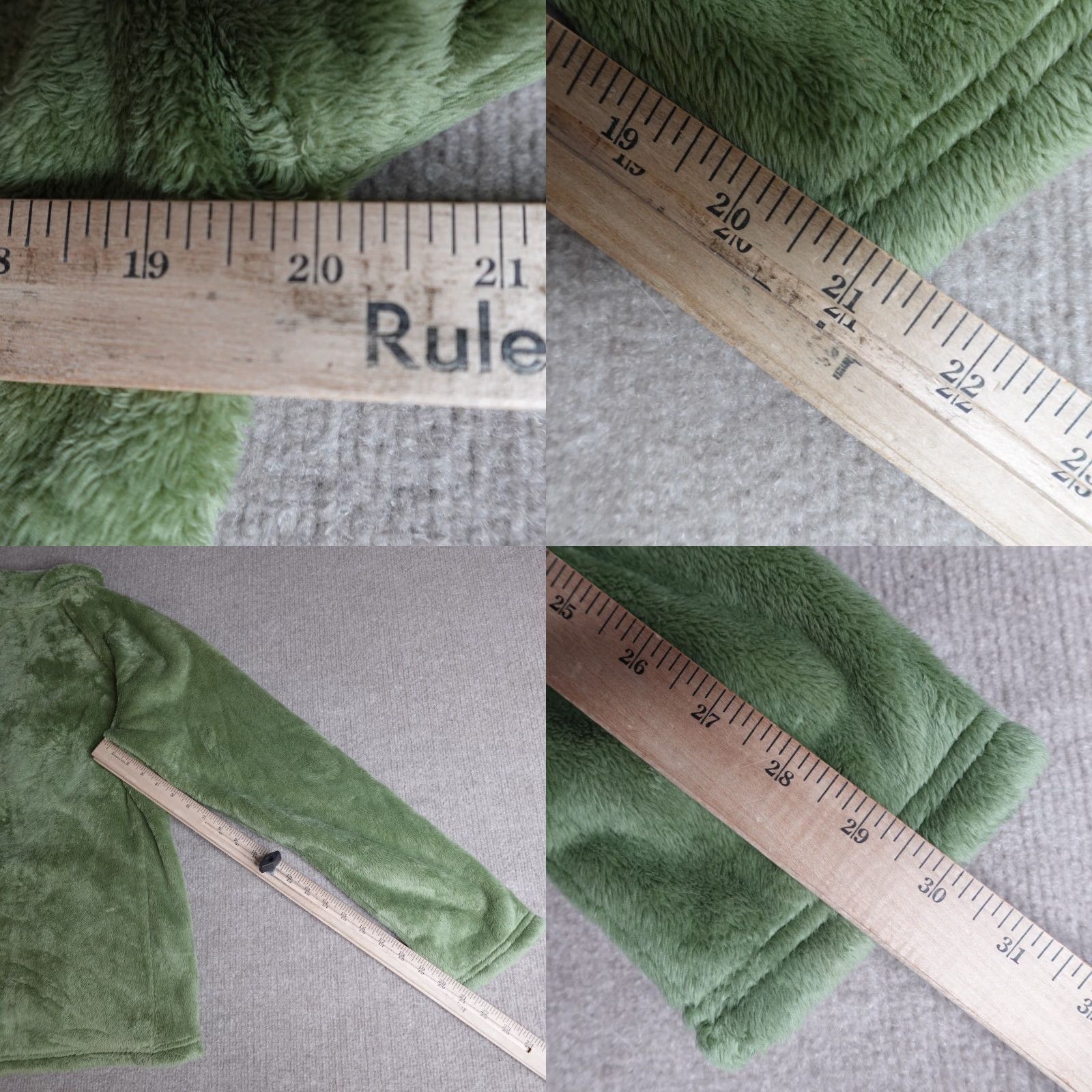 The North Face The North Face Womens Jacket L Green 1/4 Zip Fleece Kangaroo Pocket Zip Hooded Mid-Length Regular Jacket Mens? Size L / US 10 / IT 46 - 8 Thumbnail