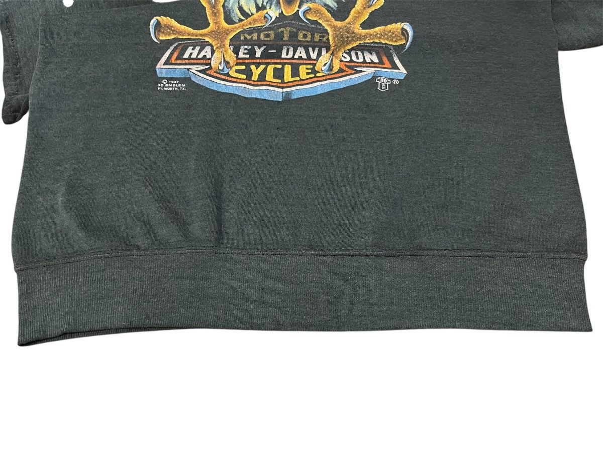 Harley Davidson Vintage 1987 3D Emblem Harley Davidson Cut Sleeve Sweatshirt Size US L / EU 52-54 / 3 - 9 Thumbnail