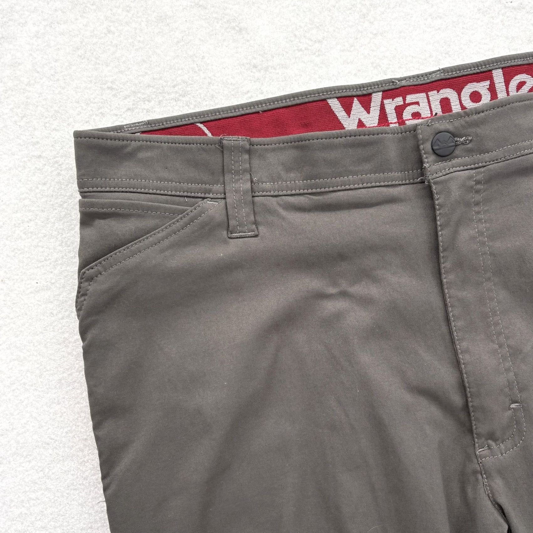 Wrangler Wrangler Cargo Pants Mens 40x32 Gray Nylon Spandex Lightweight Stretch Pocket Utility Cargo Size US 40 / EU 56 - 3 Thumbnail